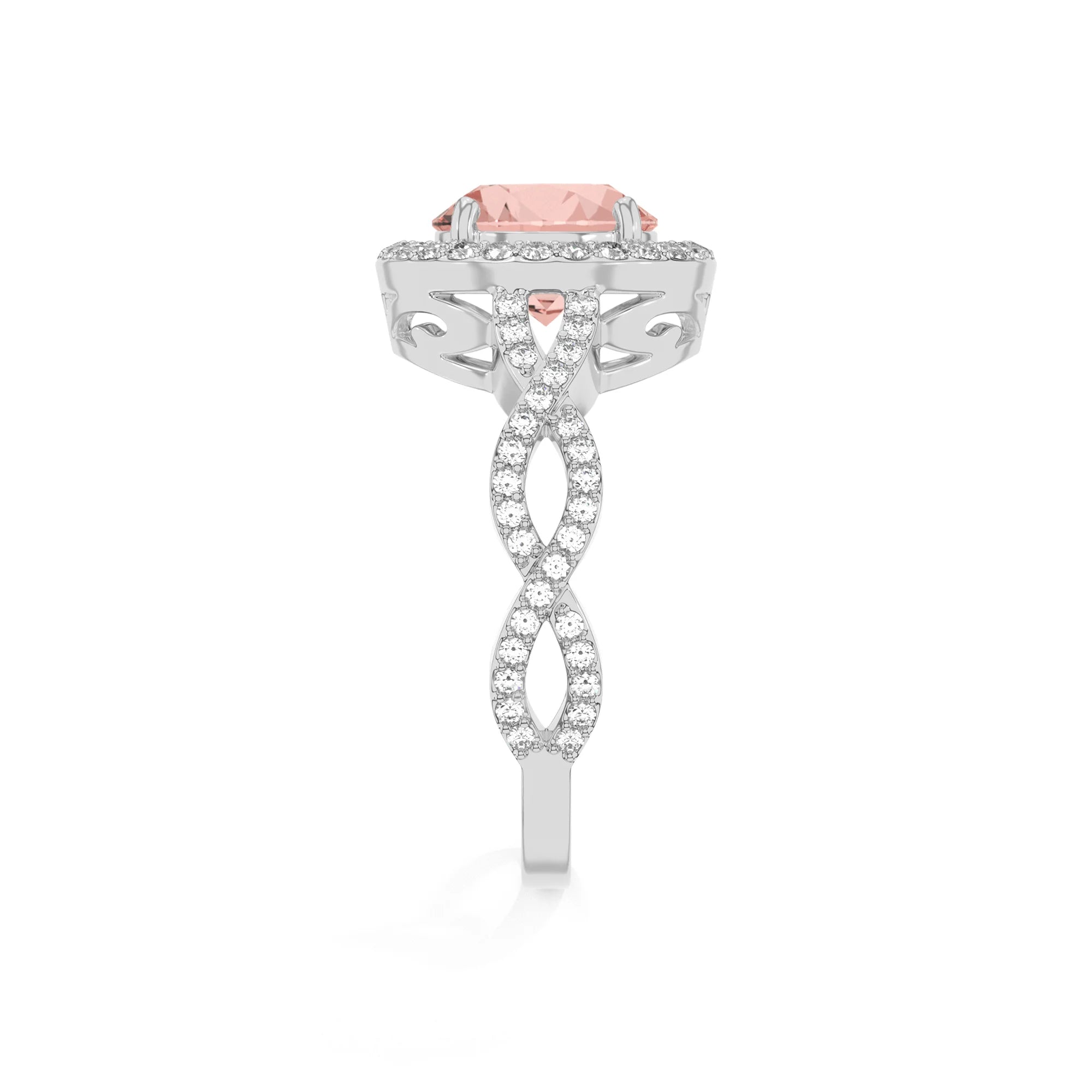 14K White Gold