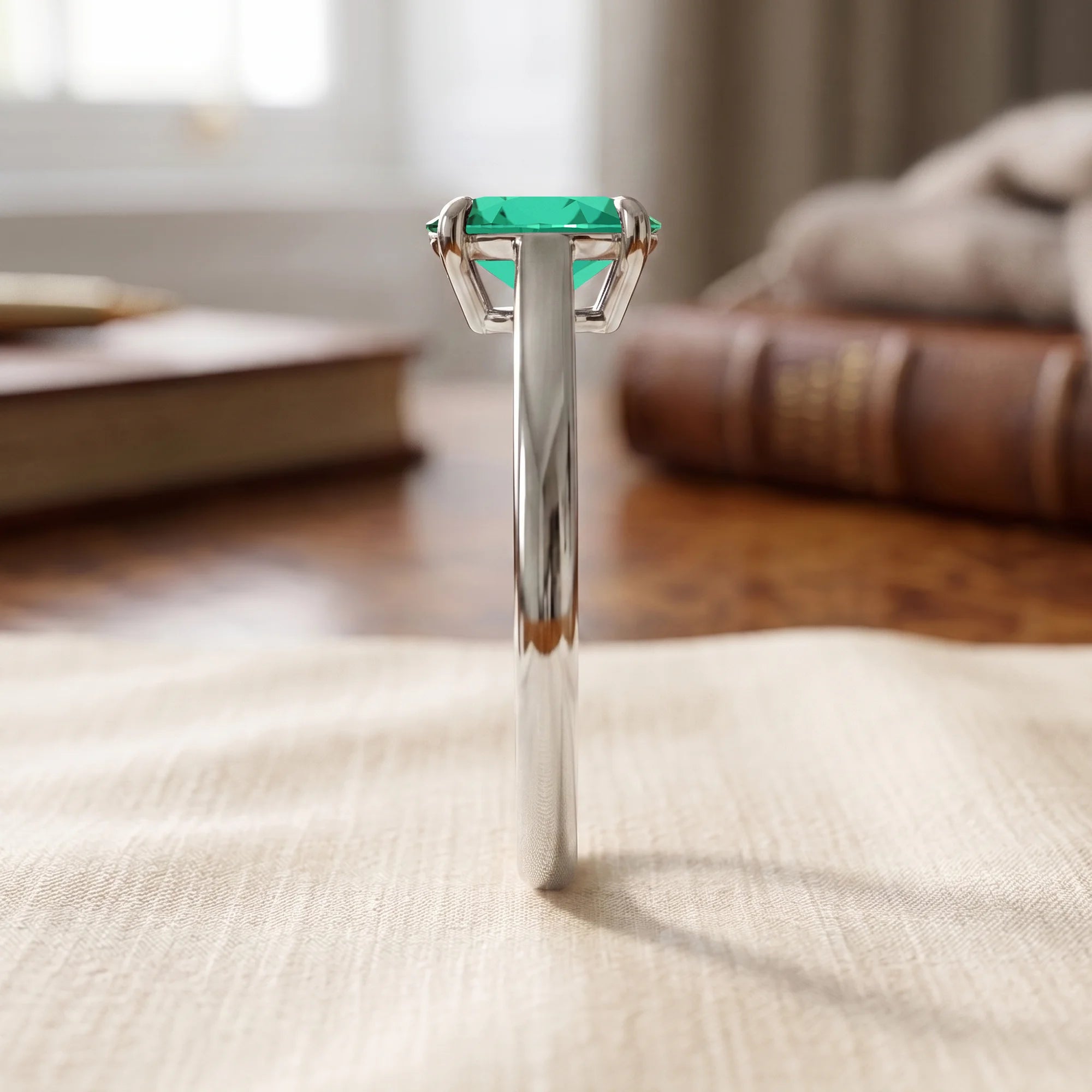 14K White Gold