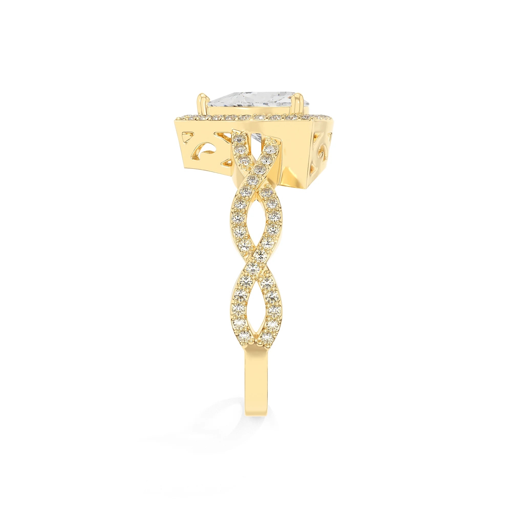 14K Yellow Gold