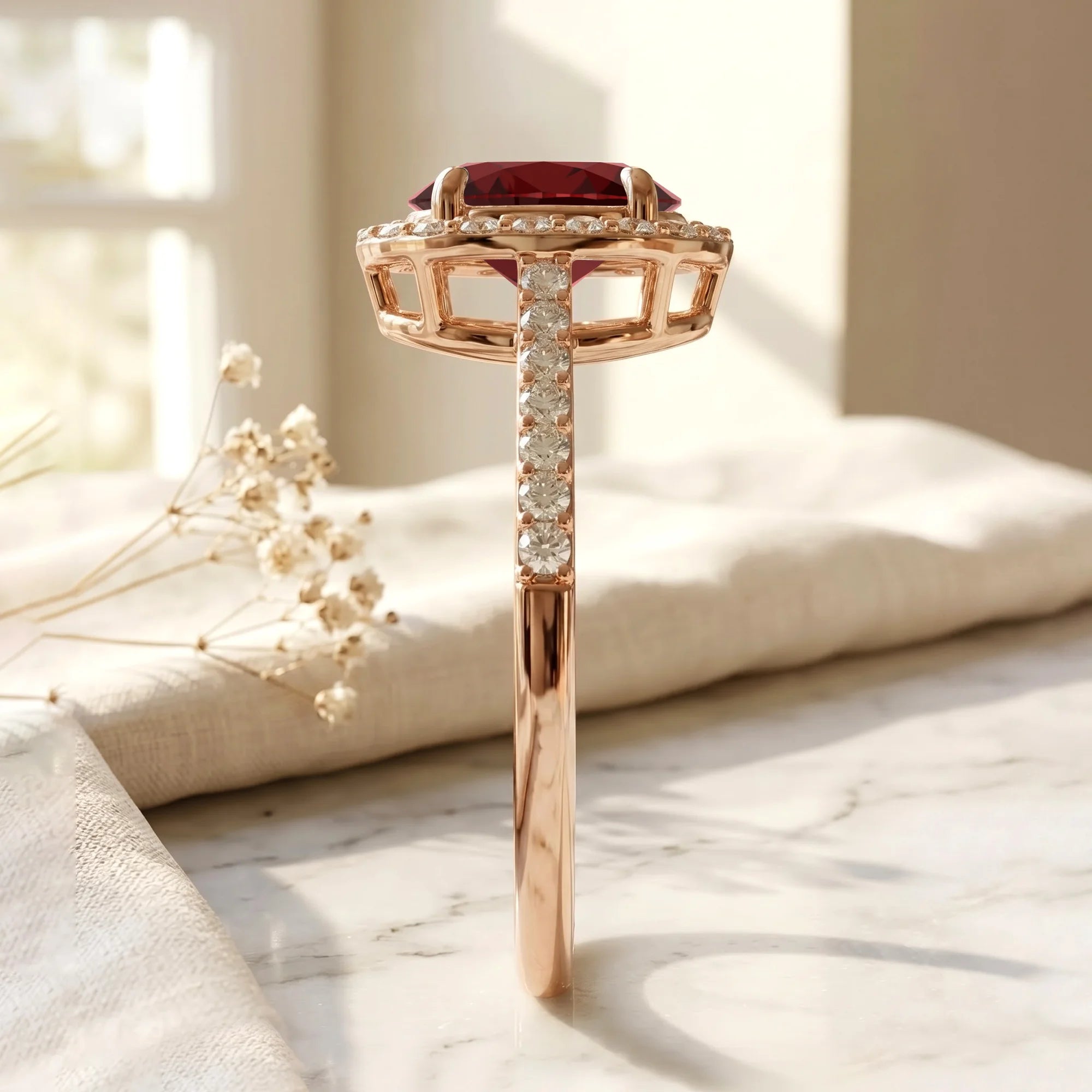 14K Rose Gold