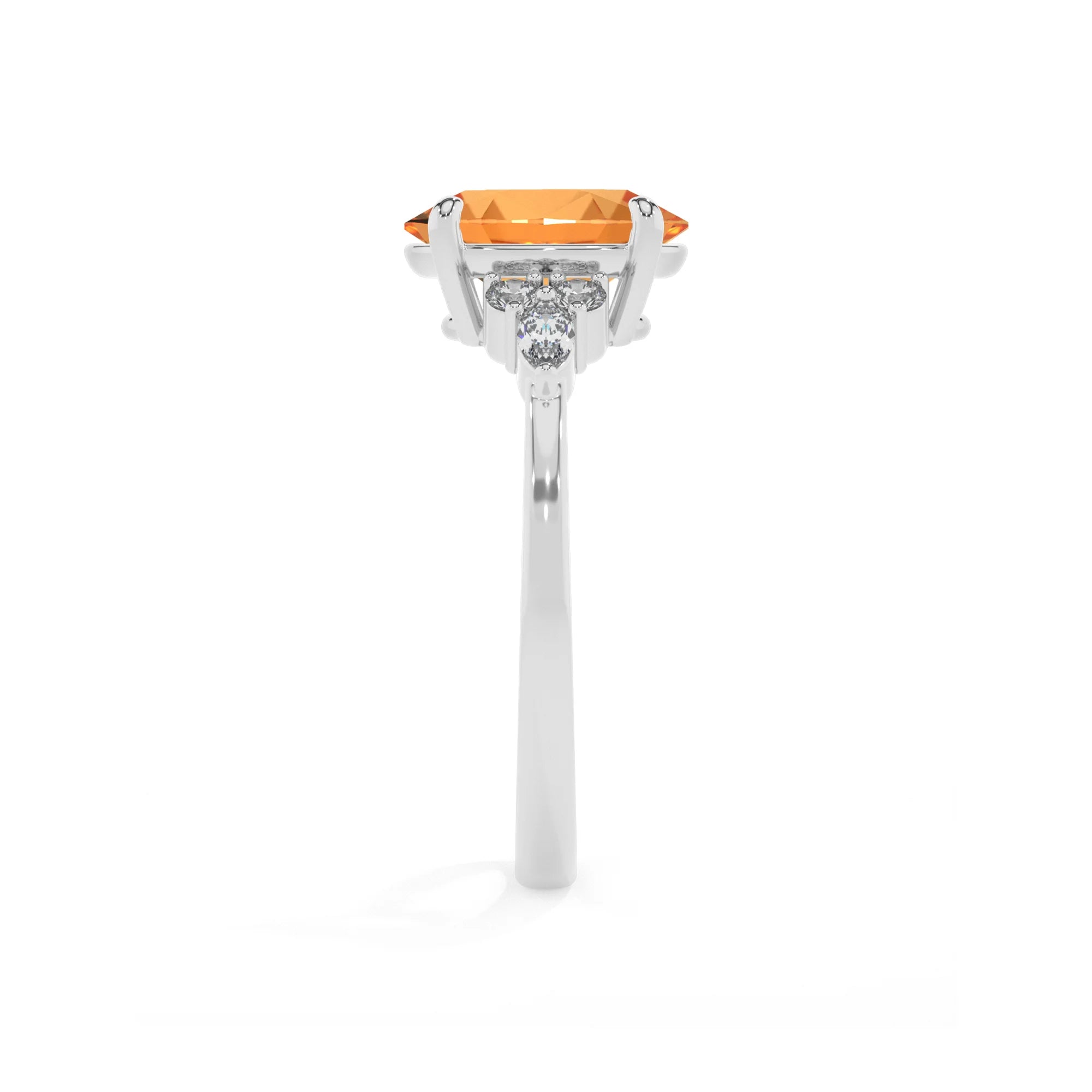 14K White Gold