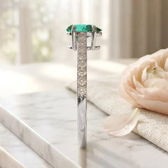 14K White Gold