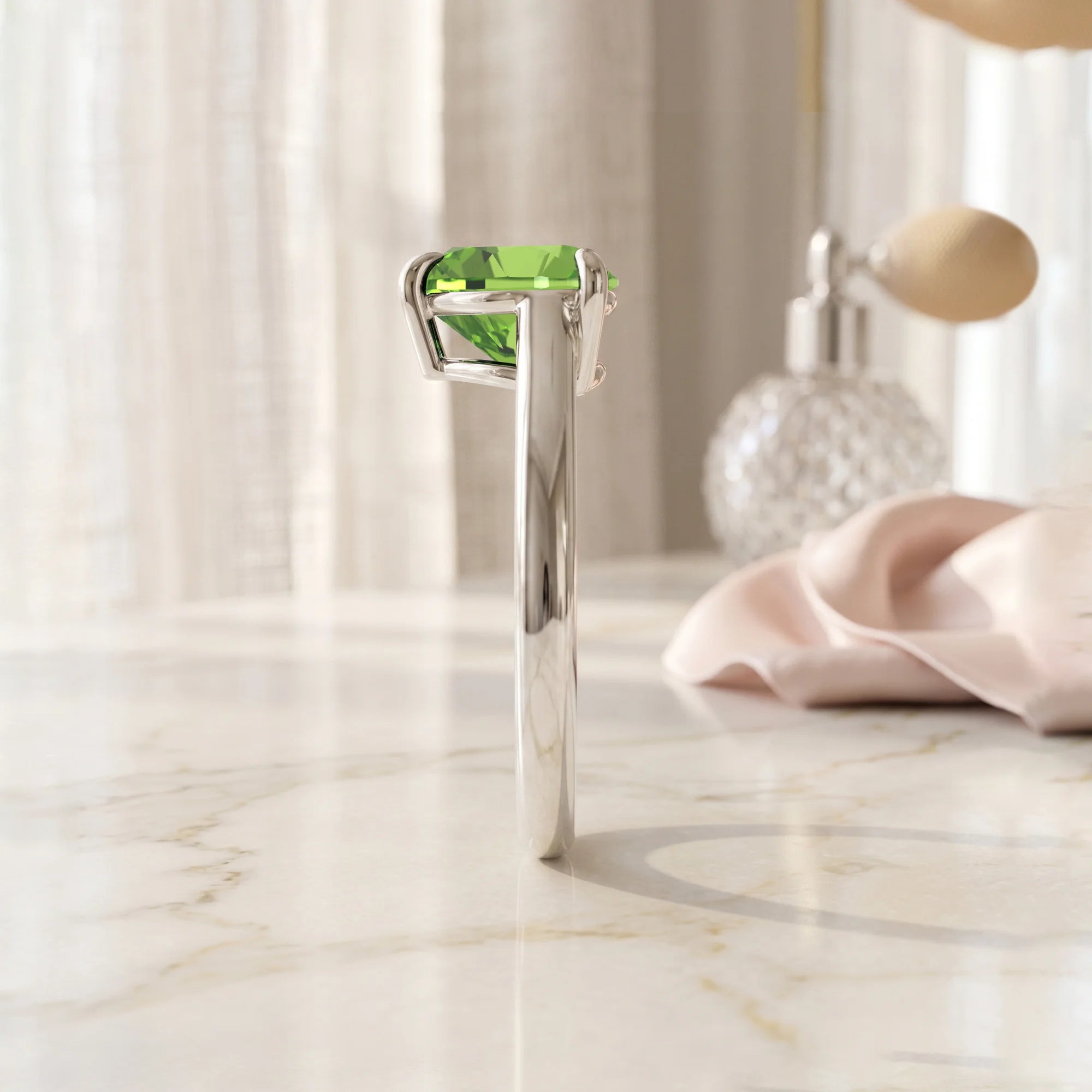 14K White Gold