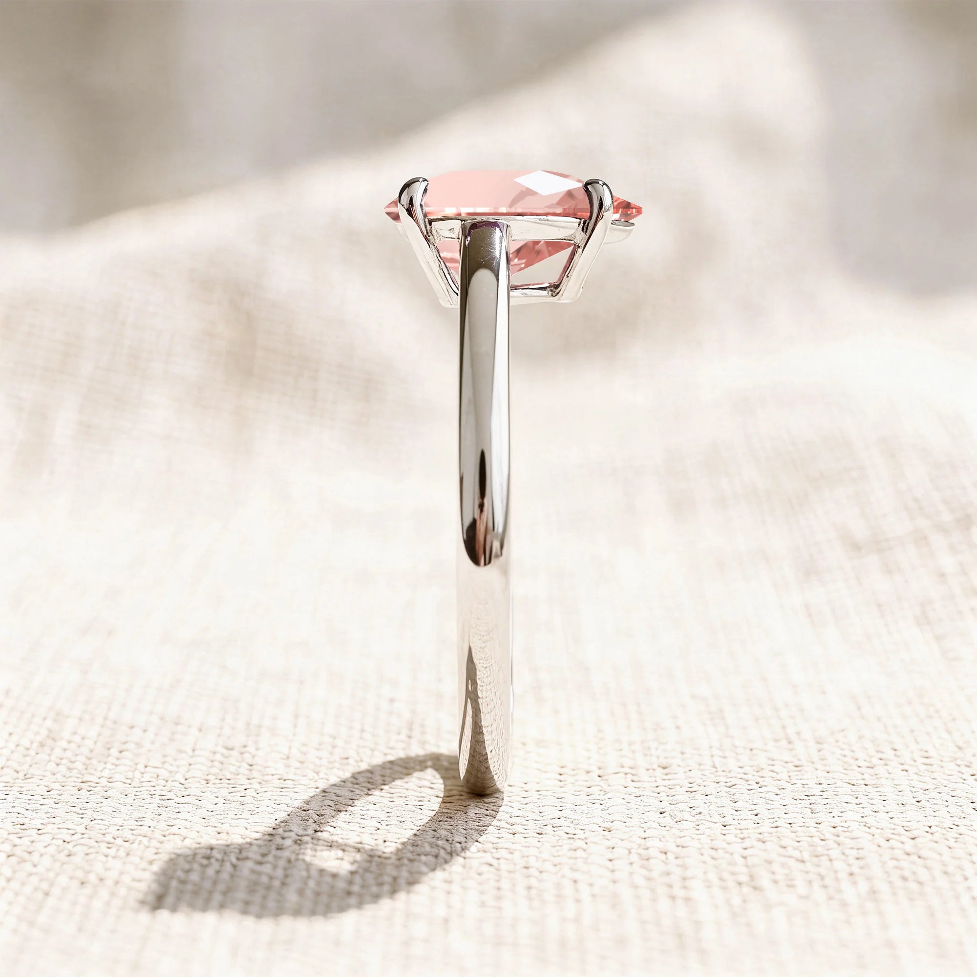 14K White Gold
