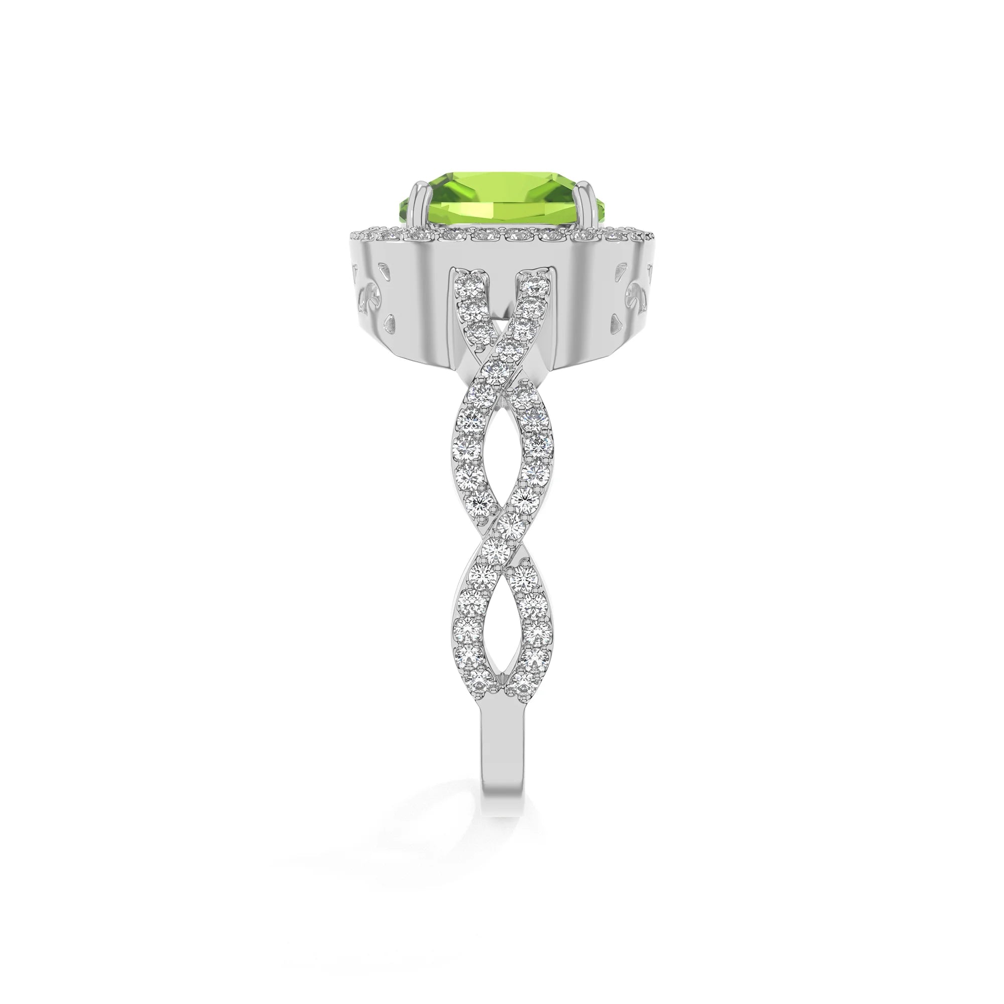 14K White Gold