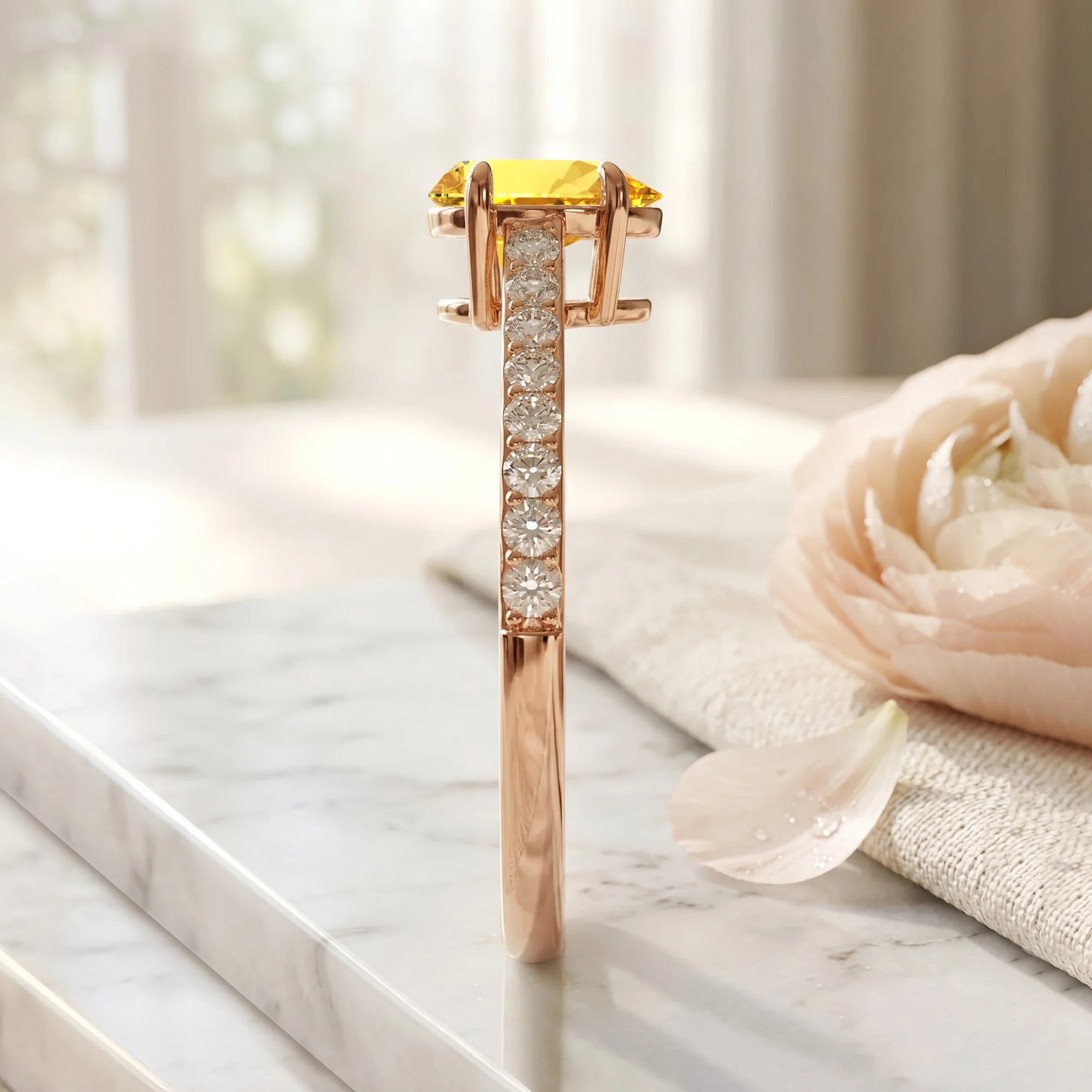 14K Rose Gold