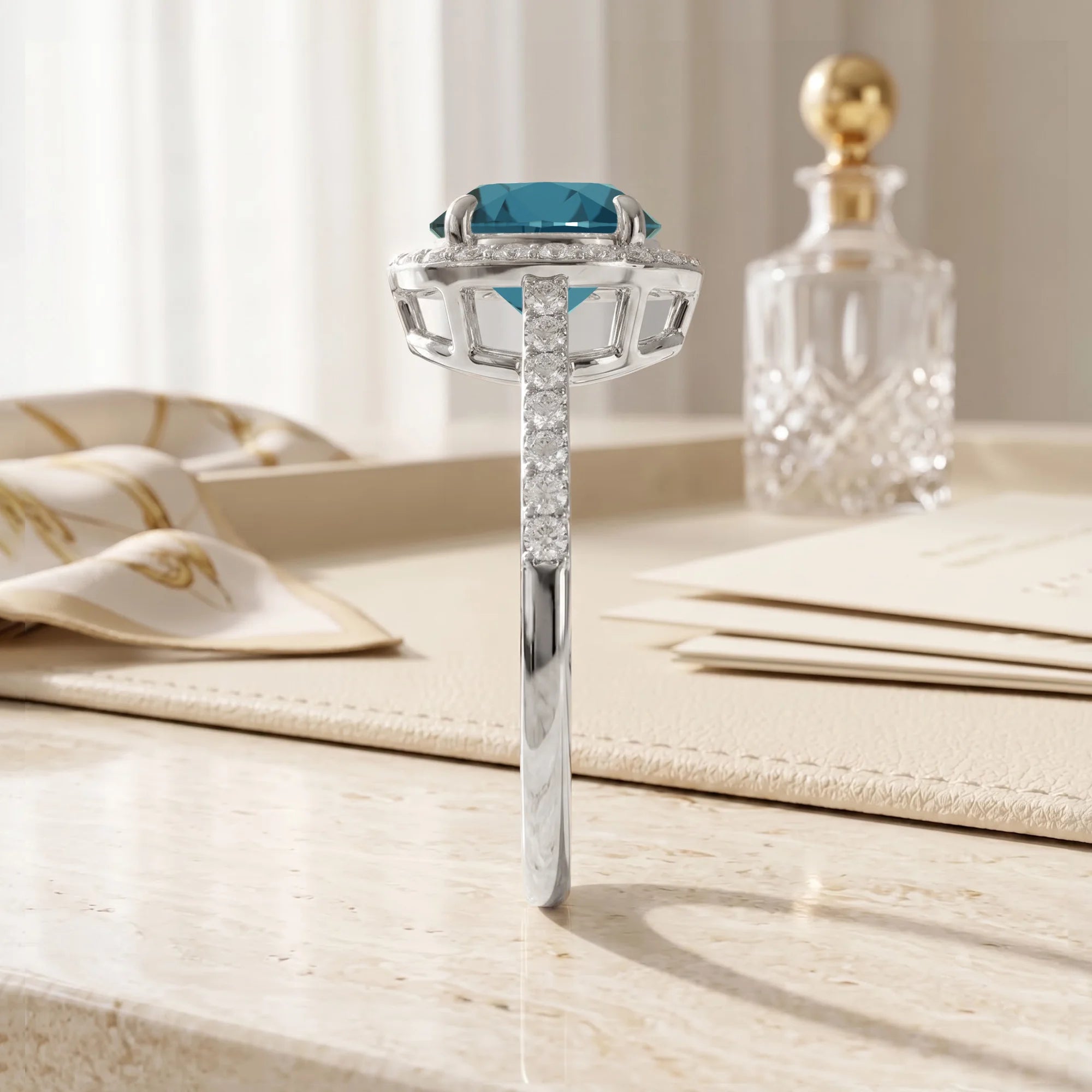 14K White Gold