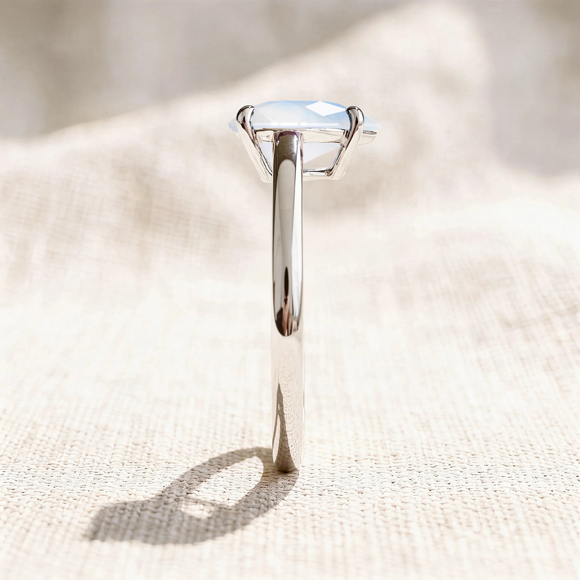 14K White Gold