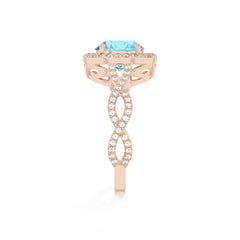 14K Rose Gold