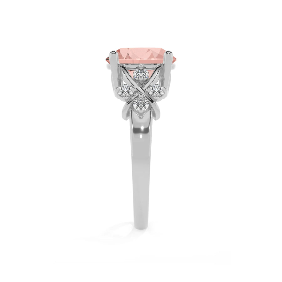 14K White Gold