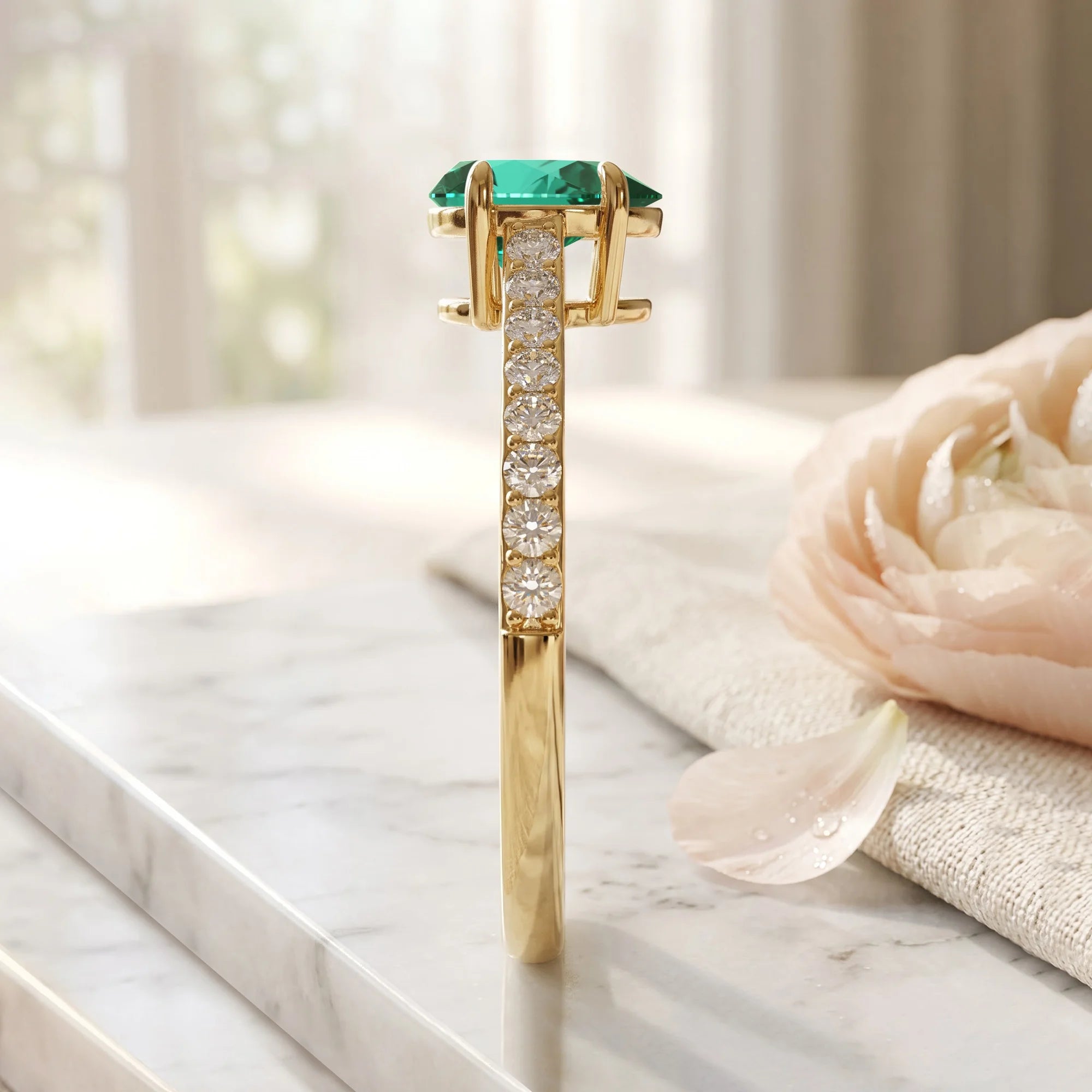 14K Yellow Gold