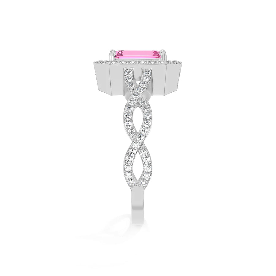 14K White Gold