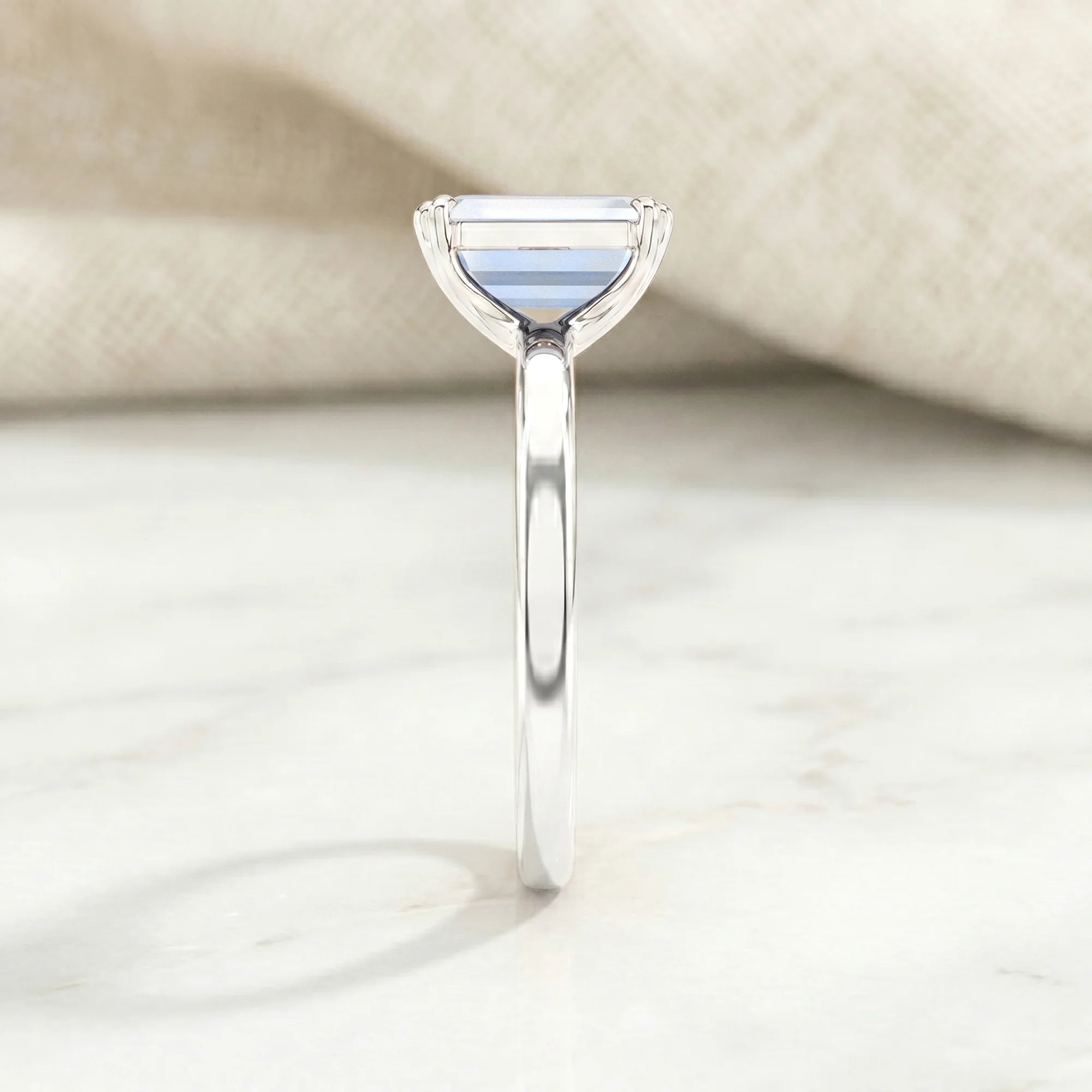14K White Gold