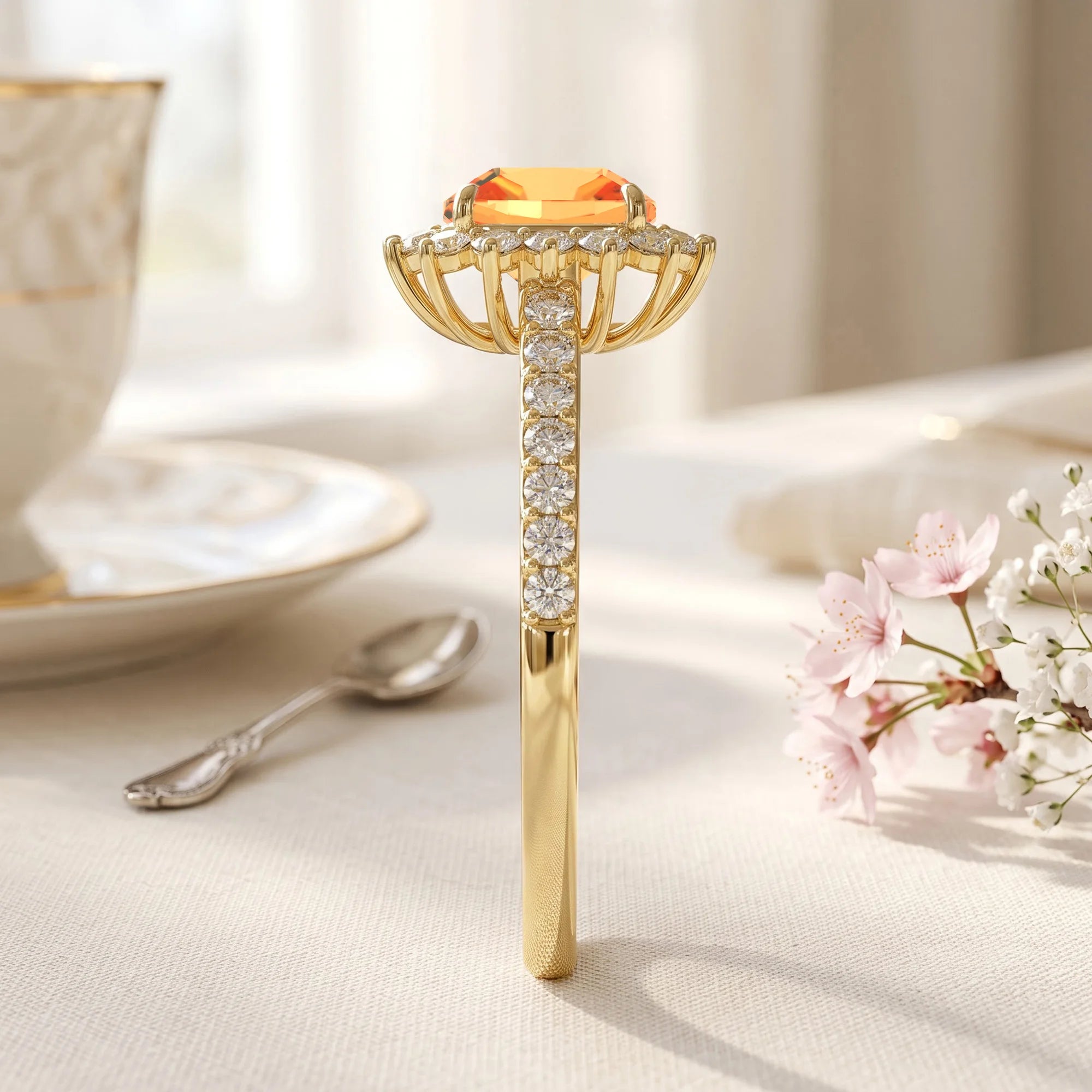 14K Yellow Gold