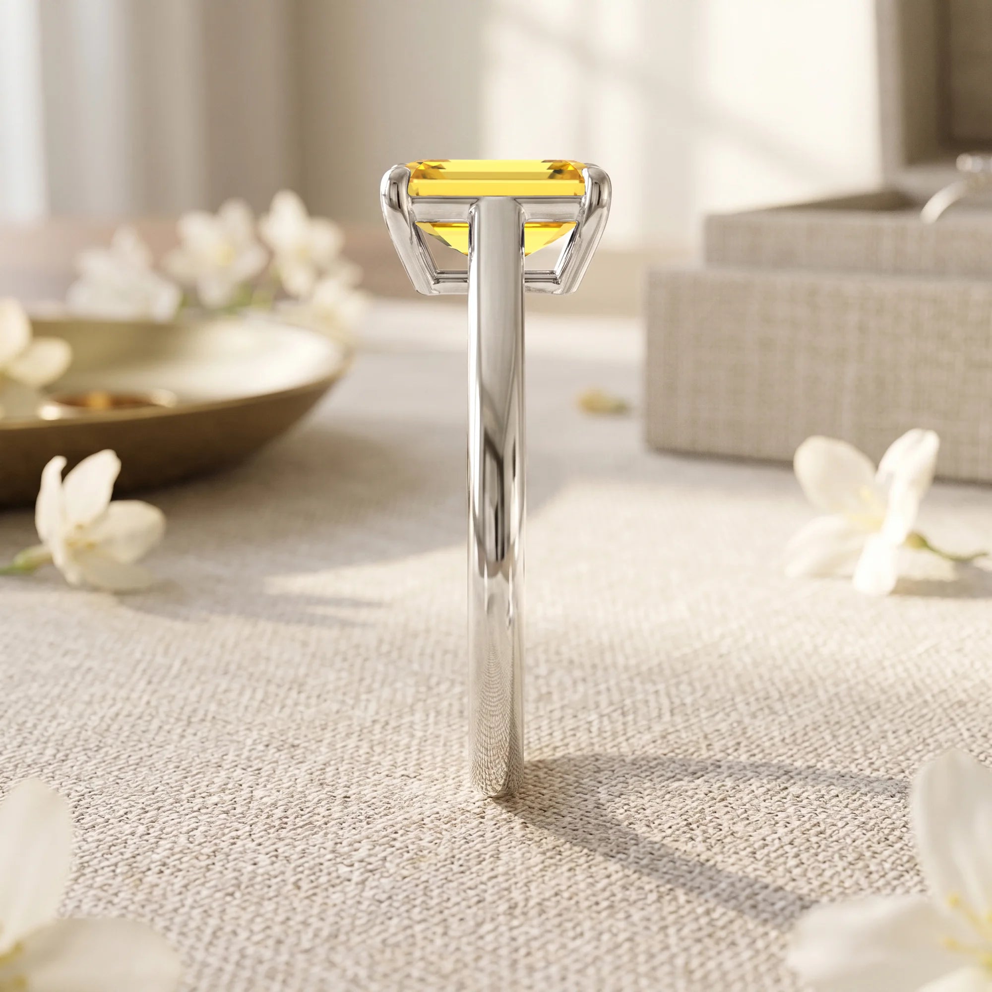 14K White Gold