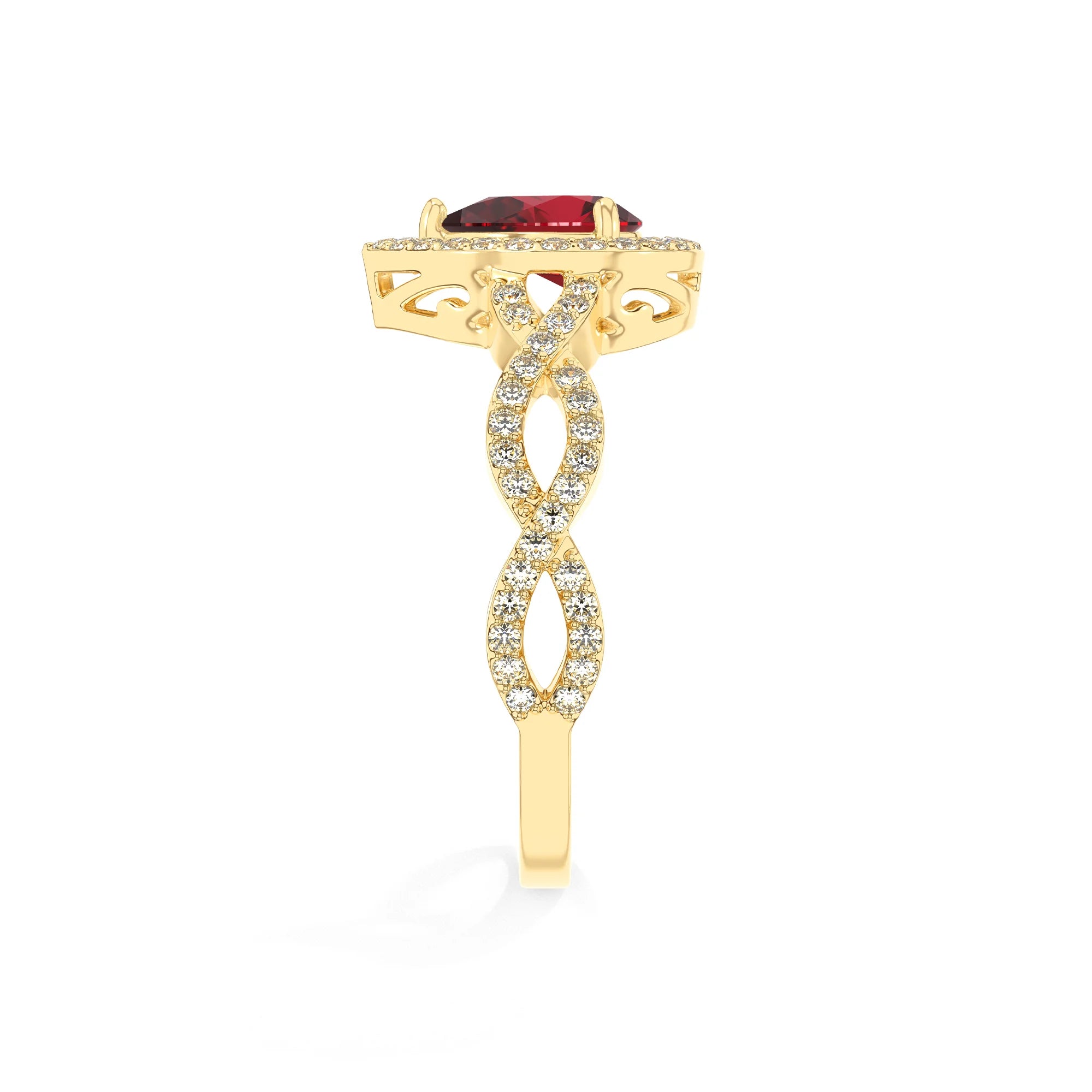 14K Yellow Gold