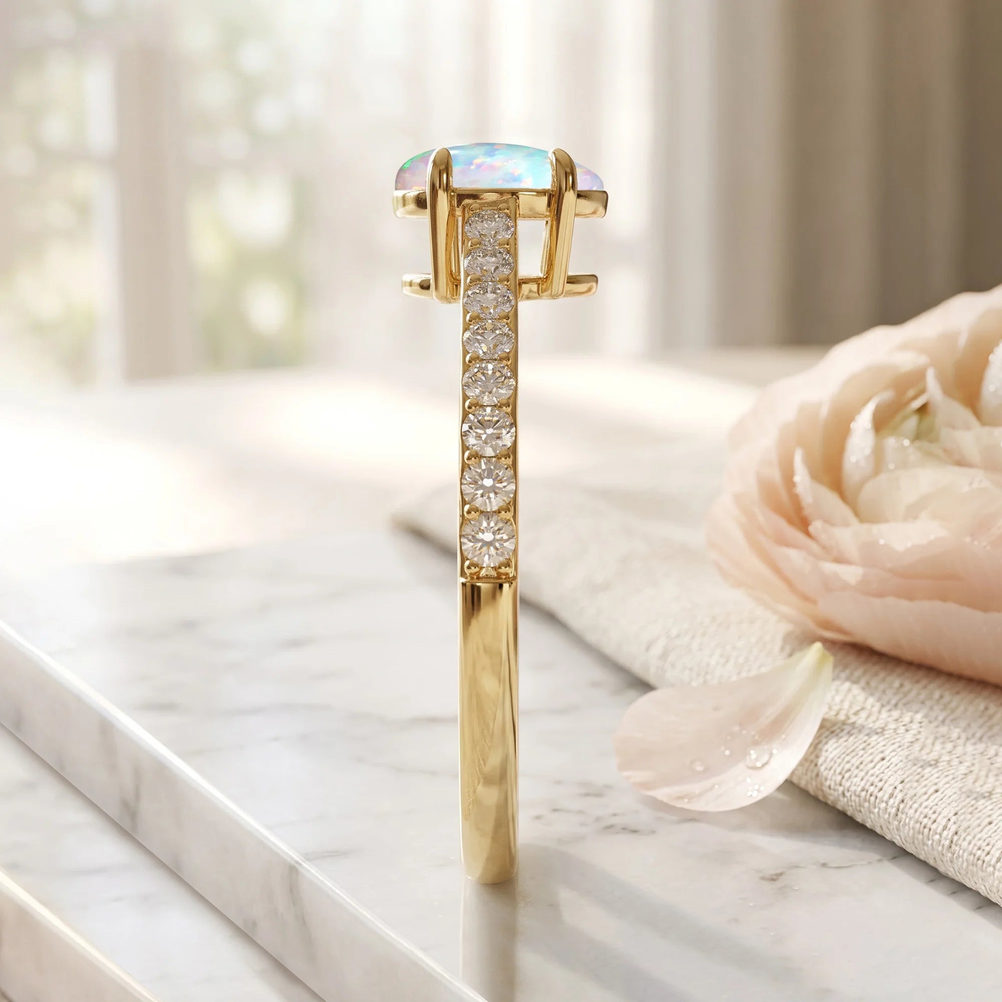 14K Yellow Gold
