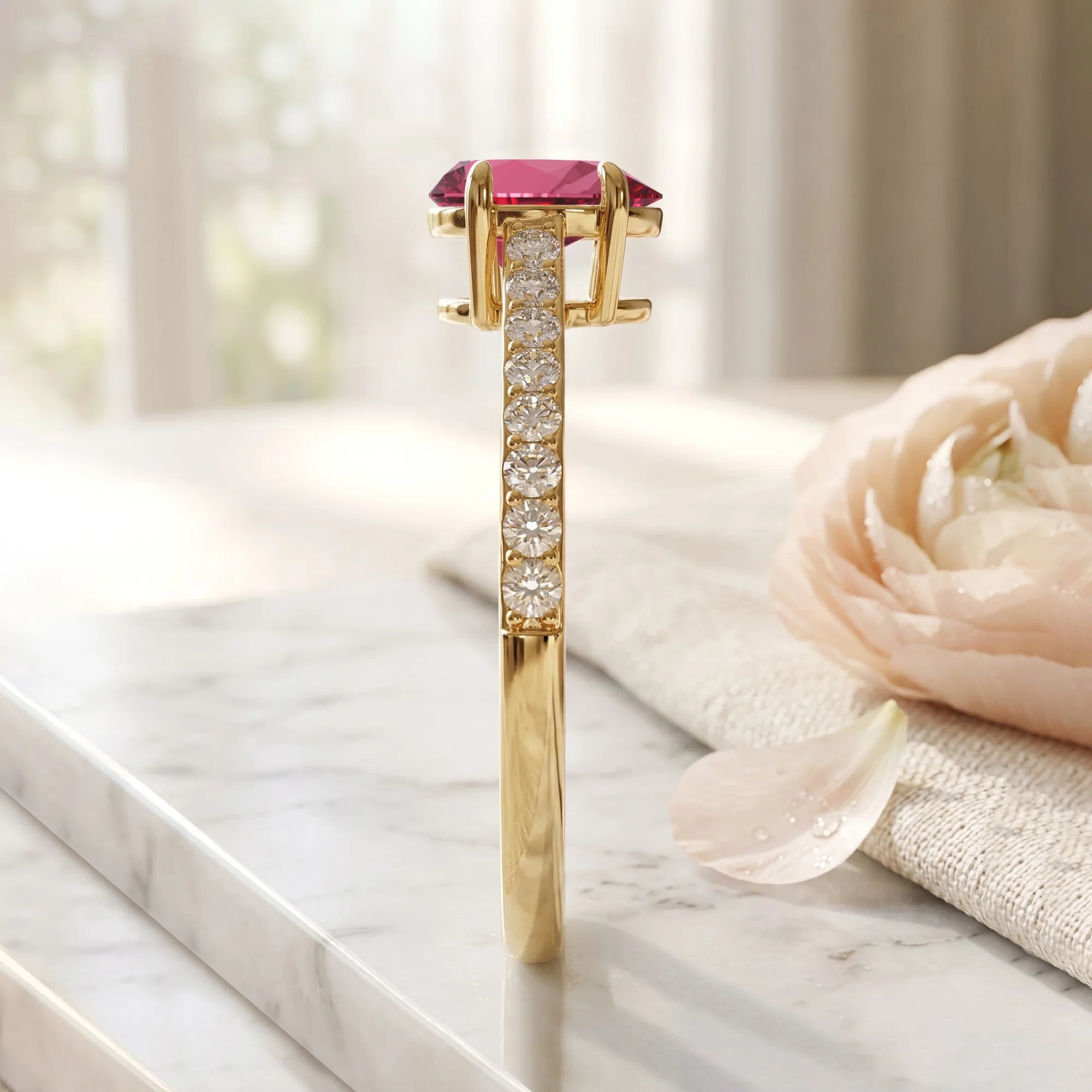 14K Yellow Gold