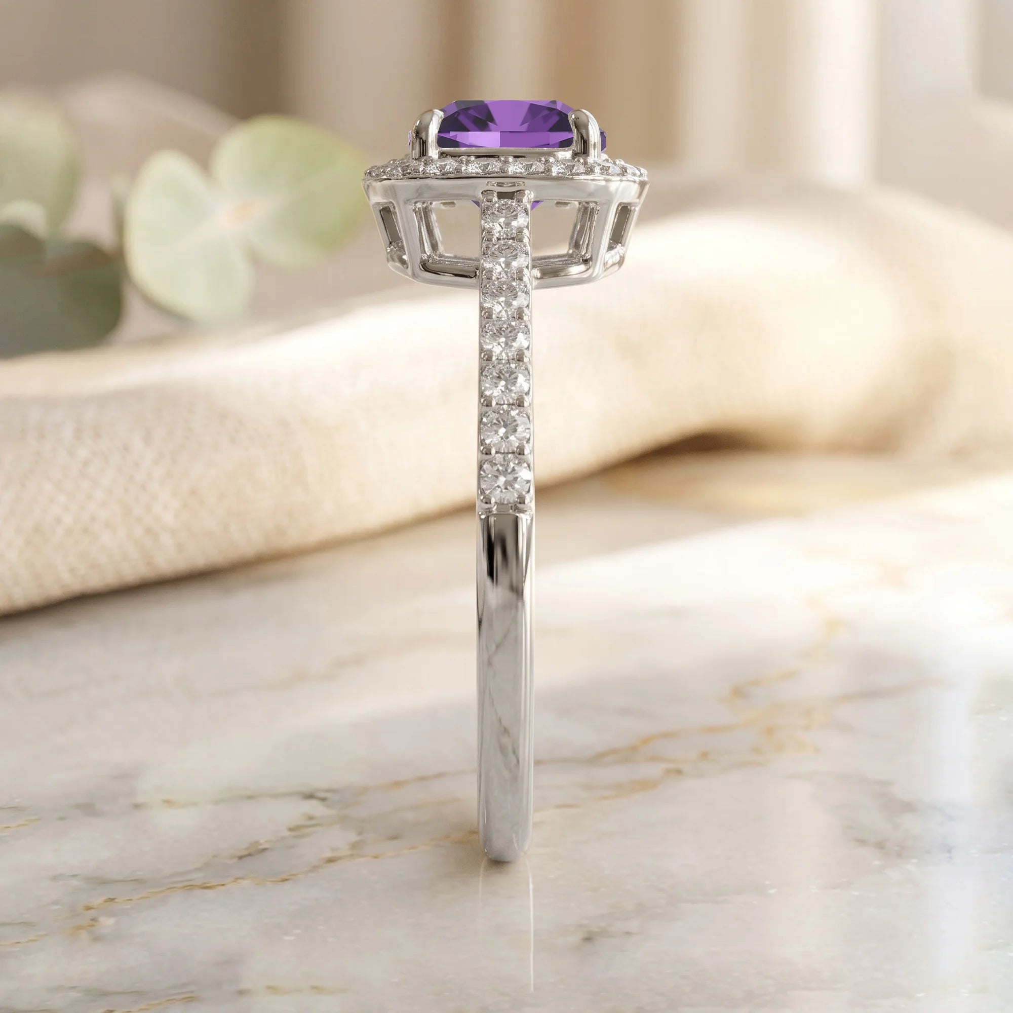 14K White Gold