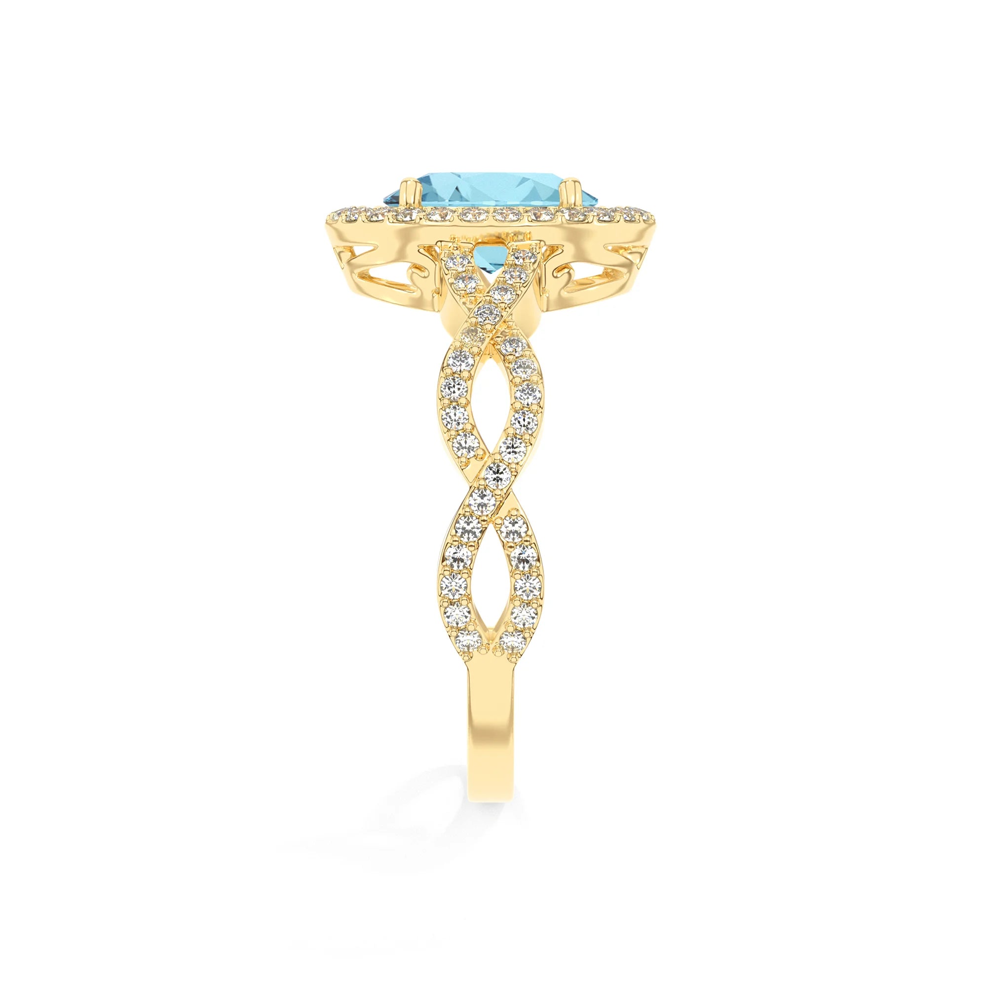 14K Yellow Gold
