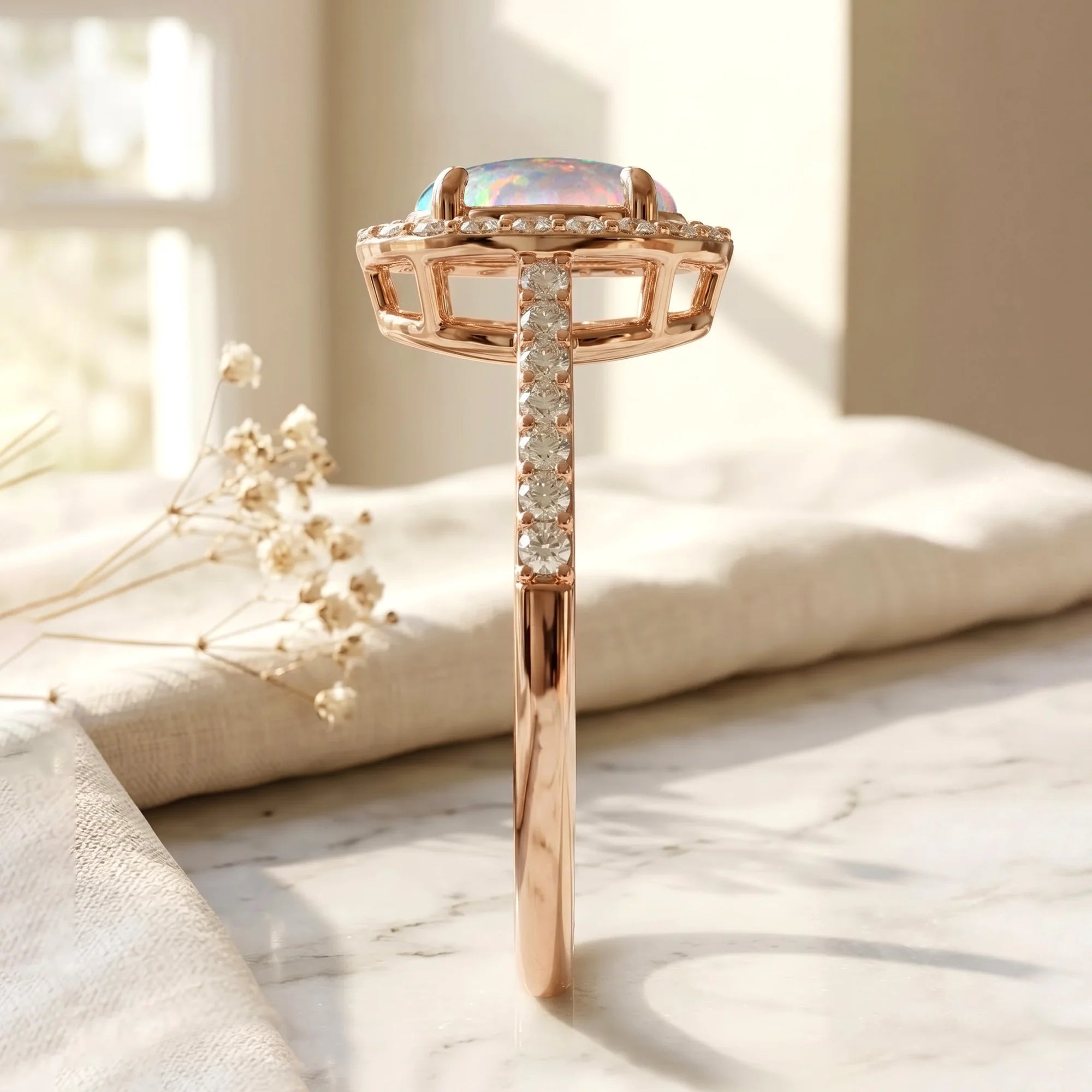 14K Rose Gold