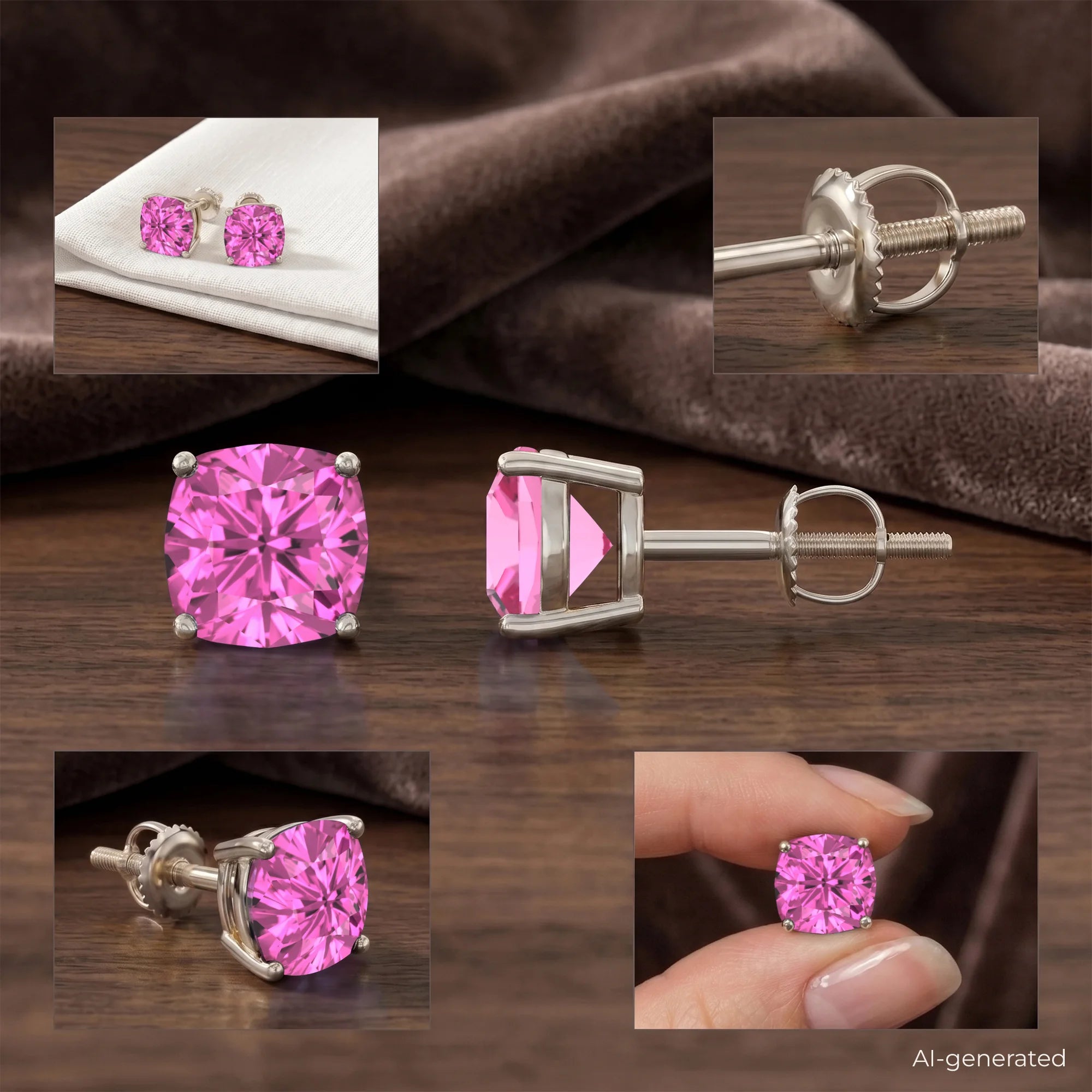 14K White Gold