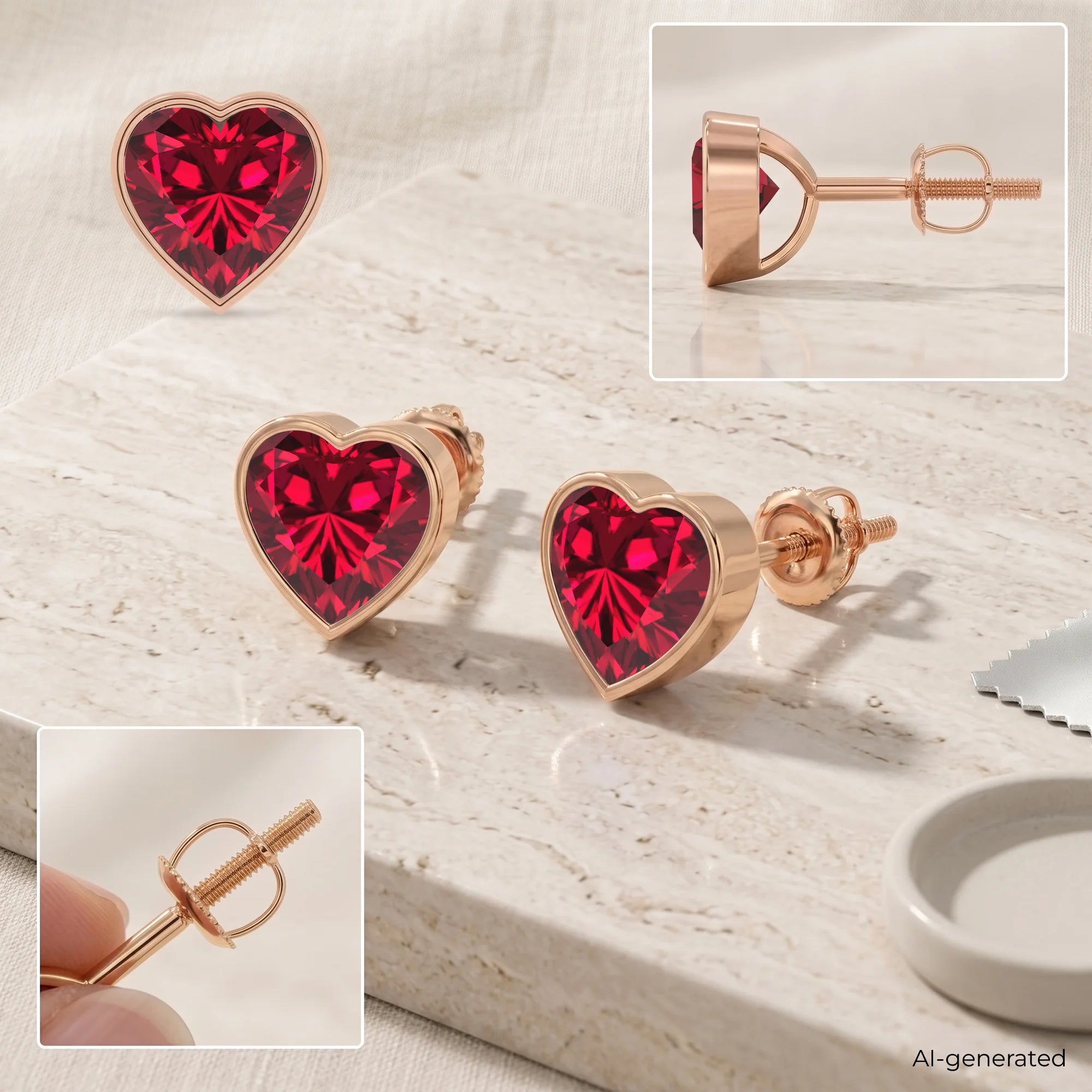 14K Rose Gold