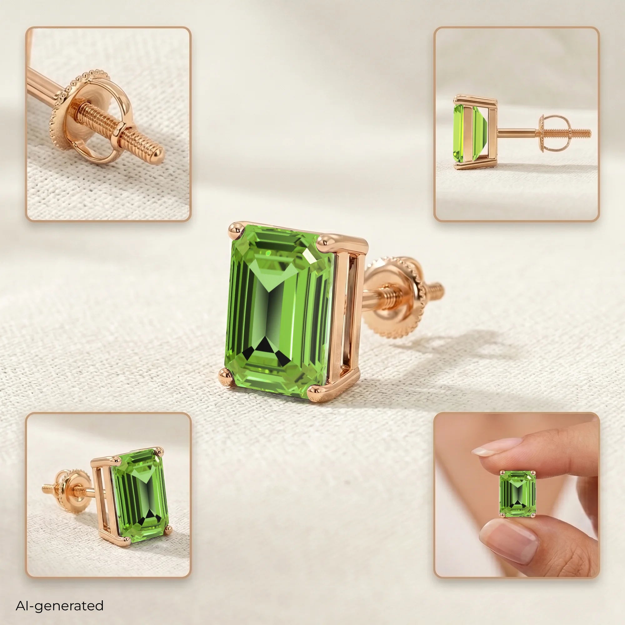 14K Rose Gold