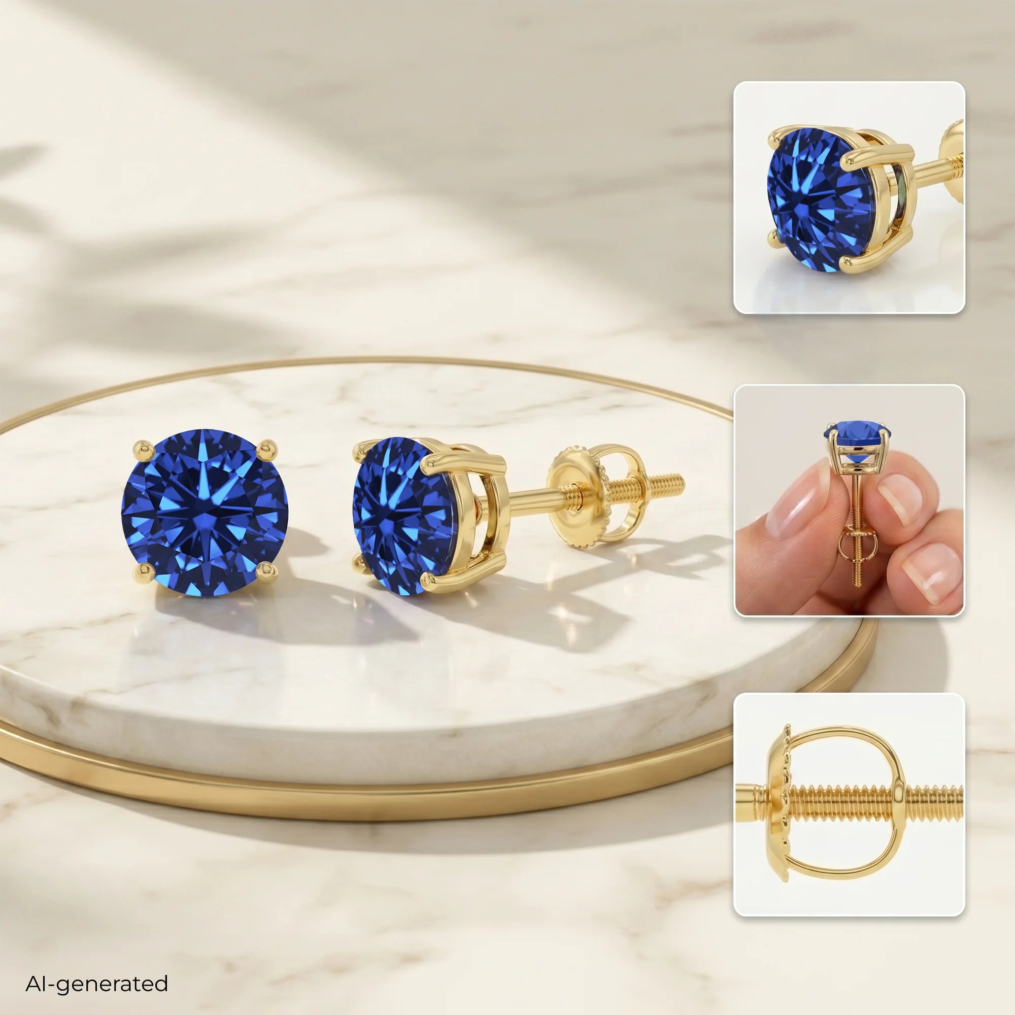 14K Yellow Gold