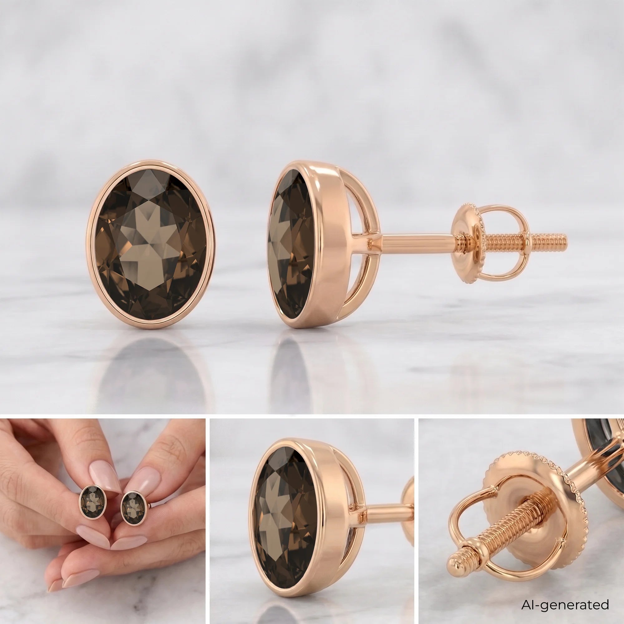 14K Rose Gold