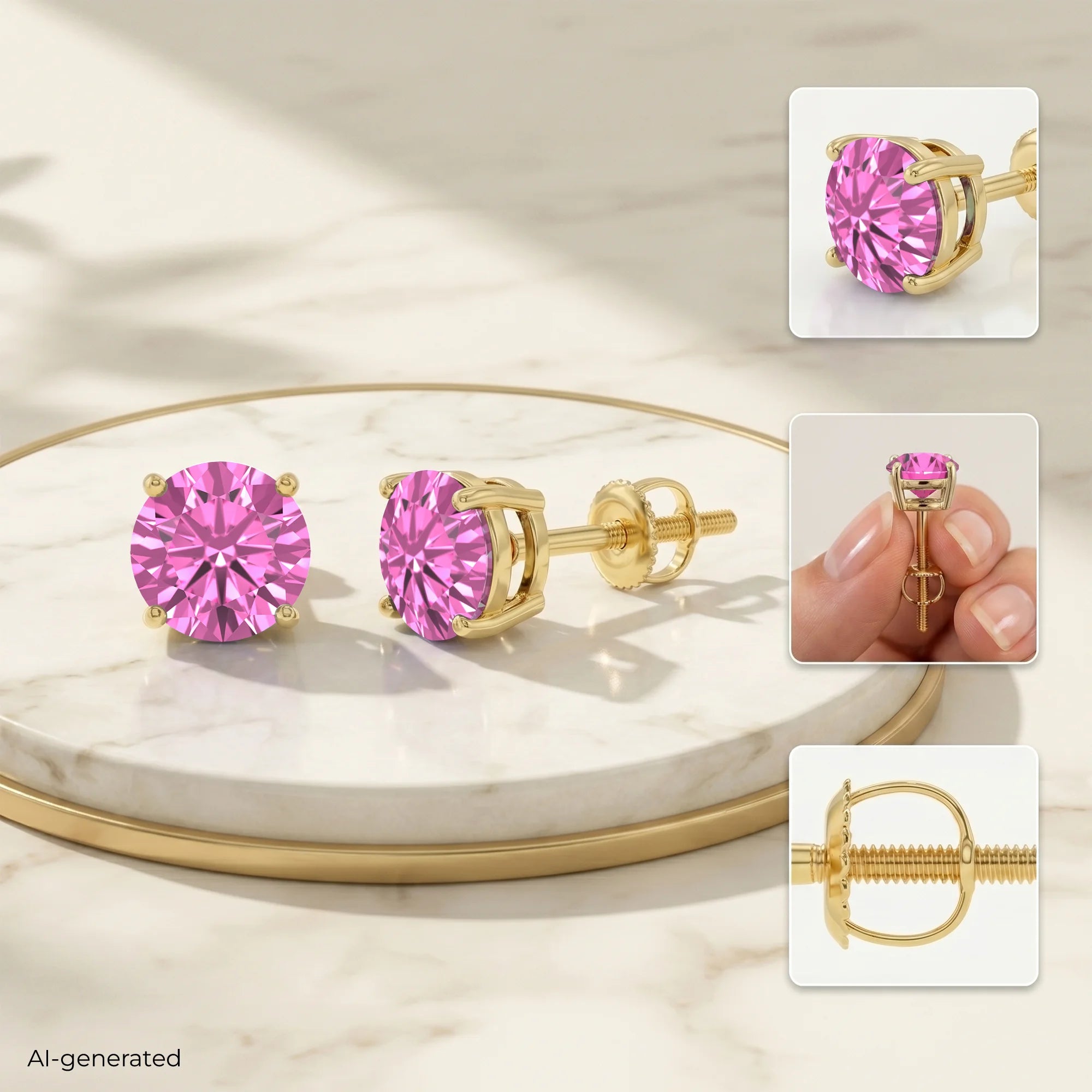 14K Yellow Gold