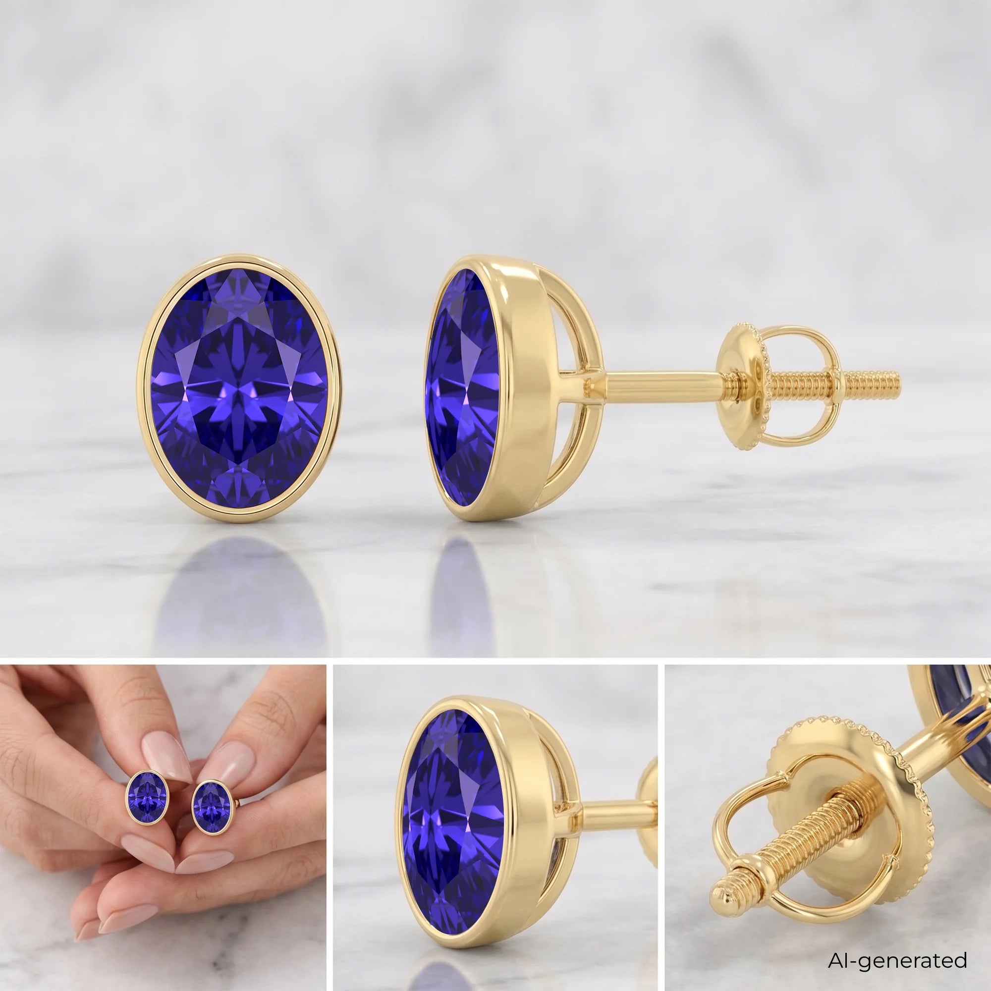 14K Yellow Gold