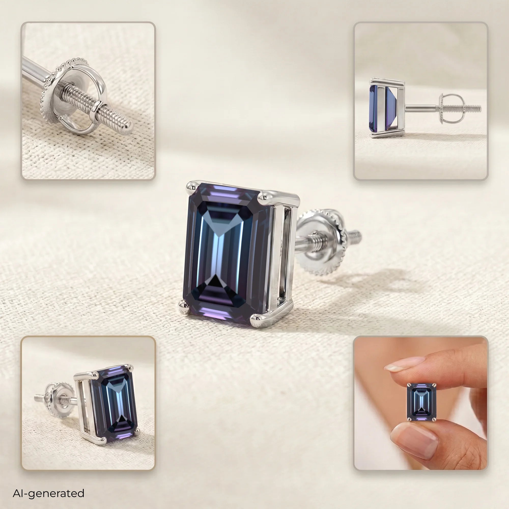 14K White Gold