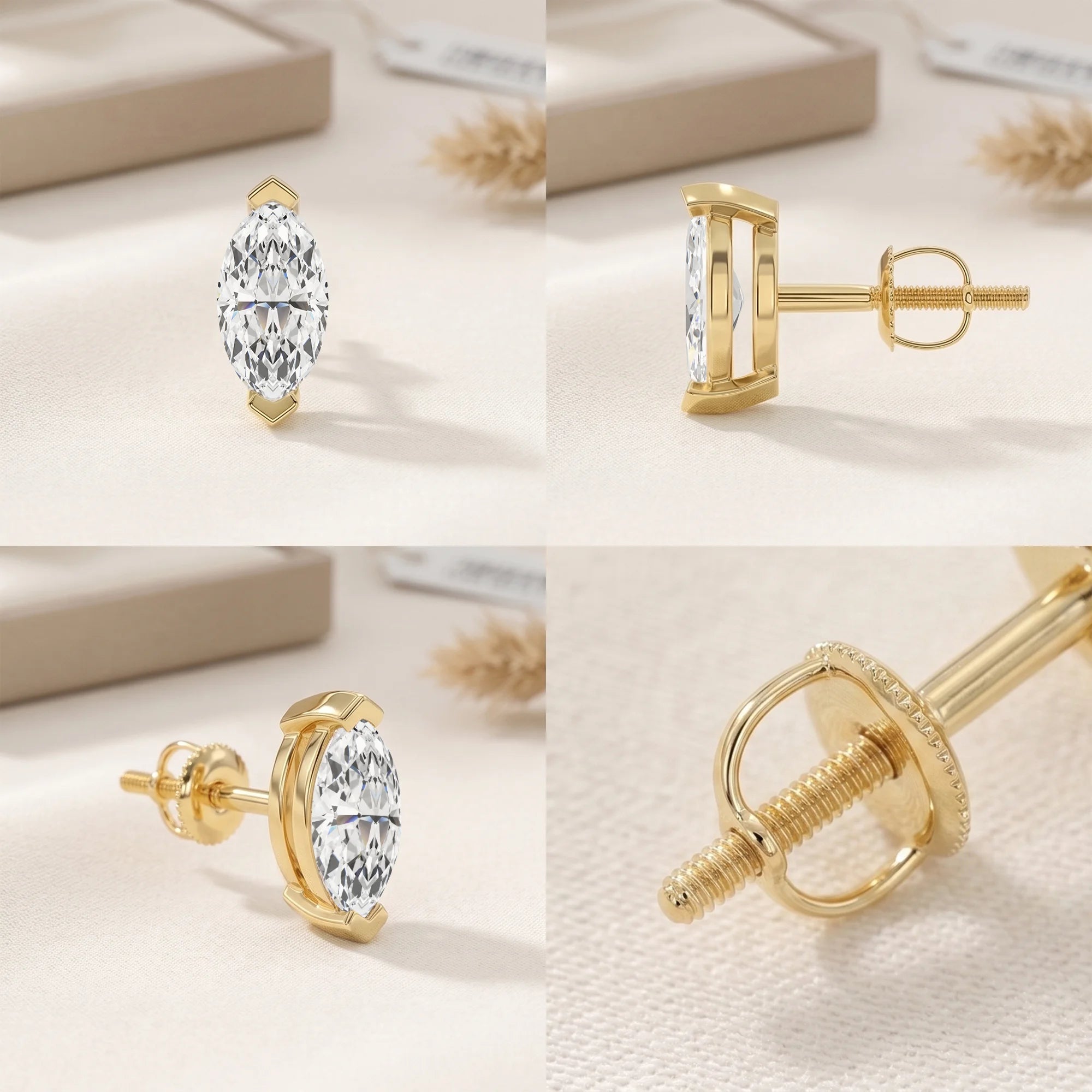 14K Yellow Gold