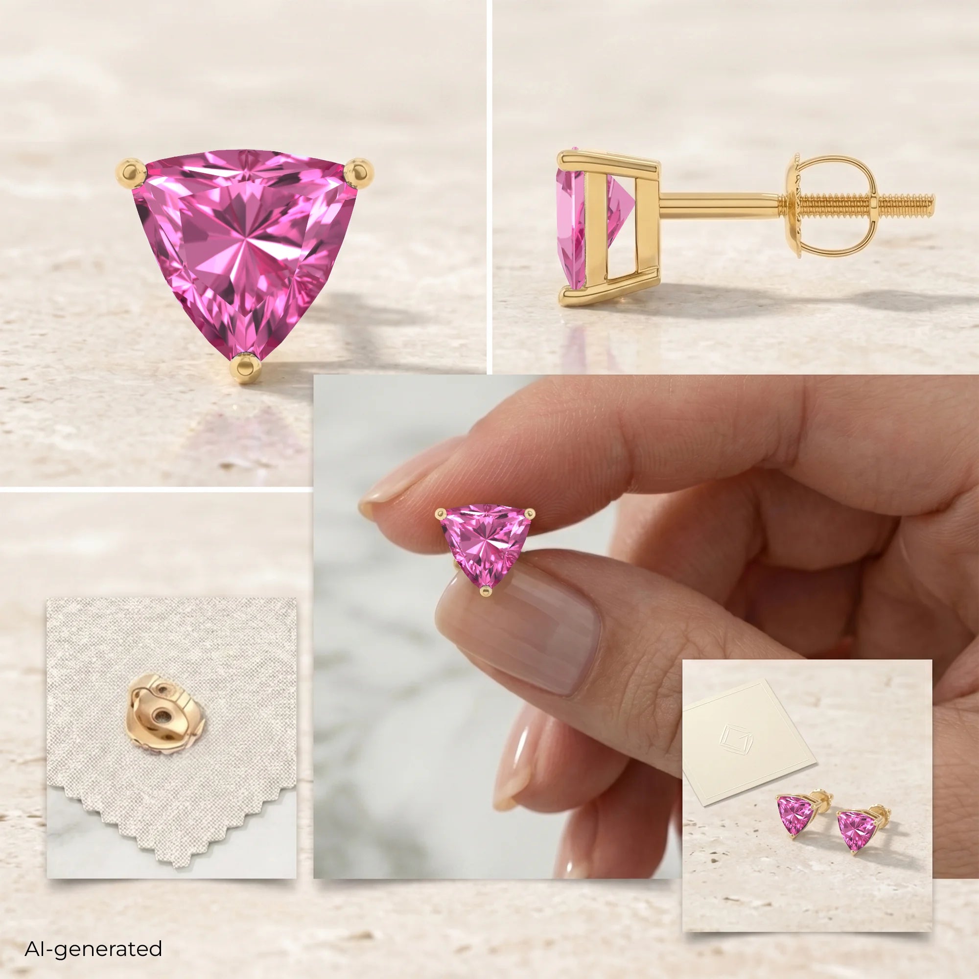 14K Yellow Gold