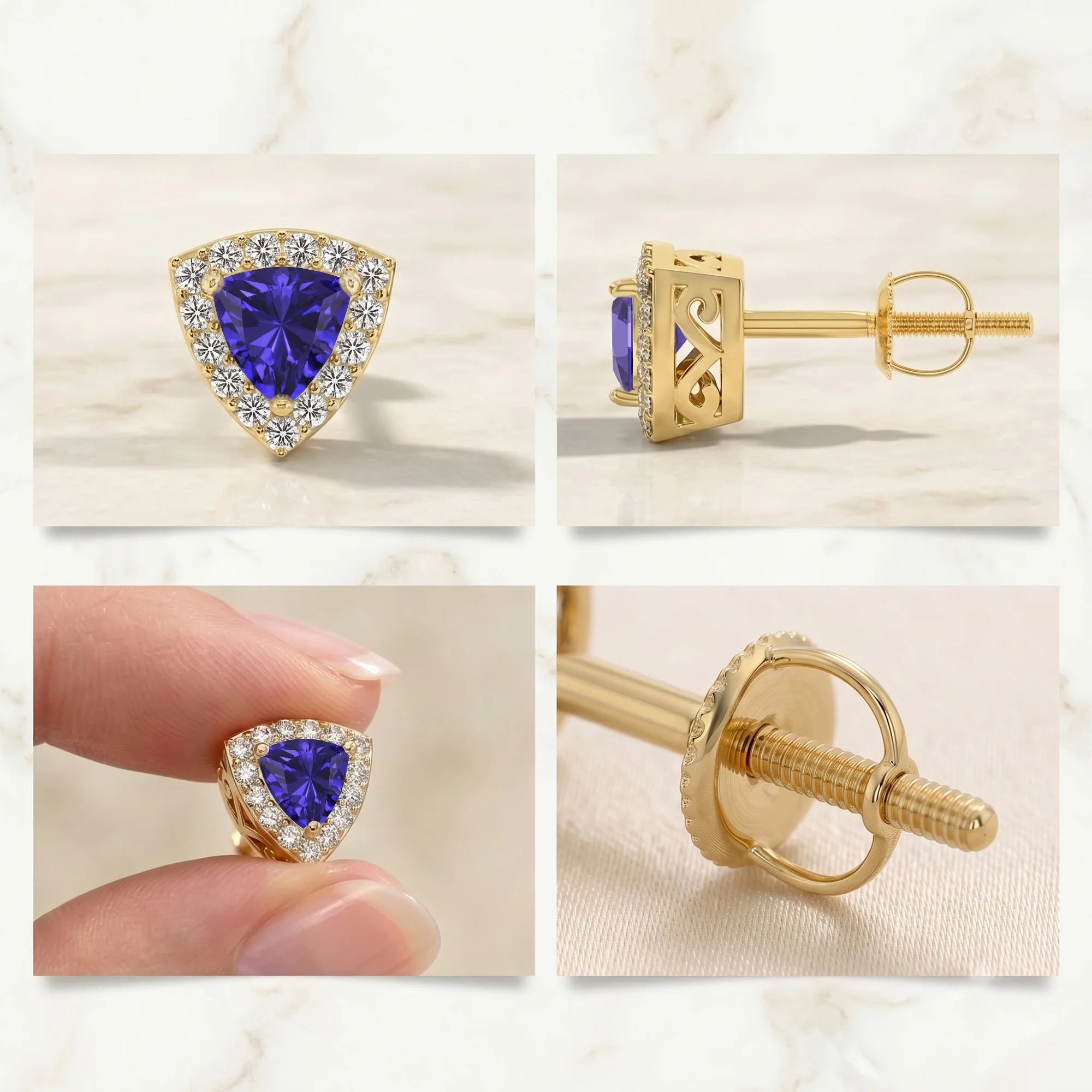 14K Yellow Gold