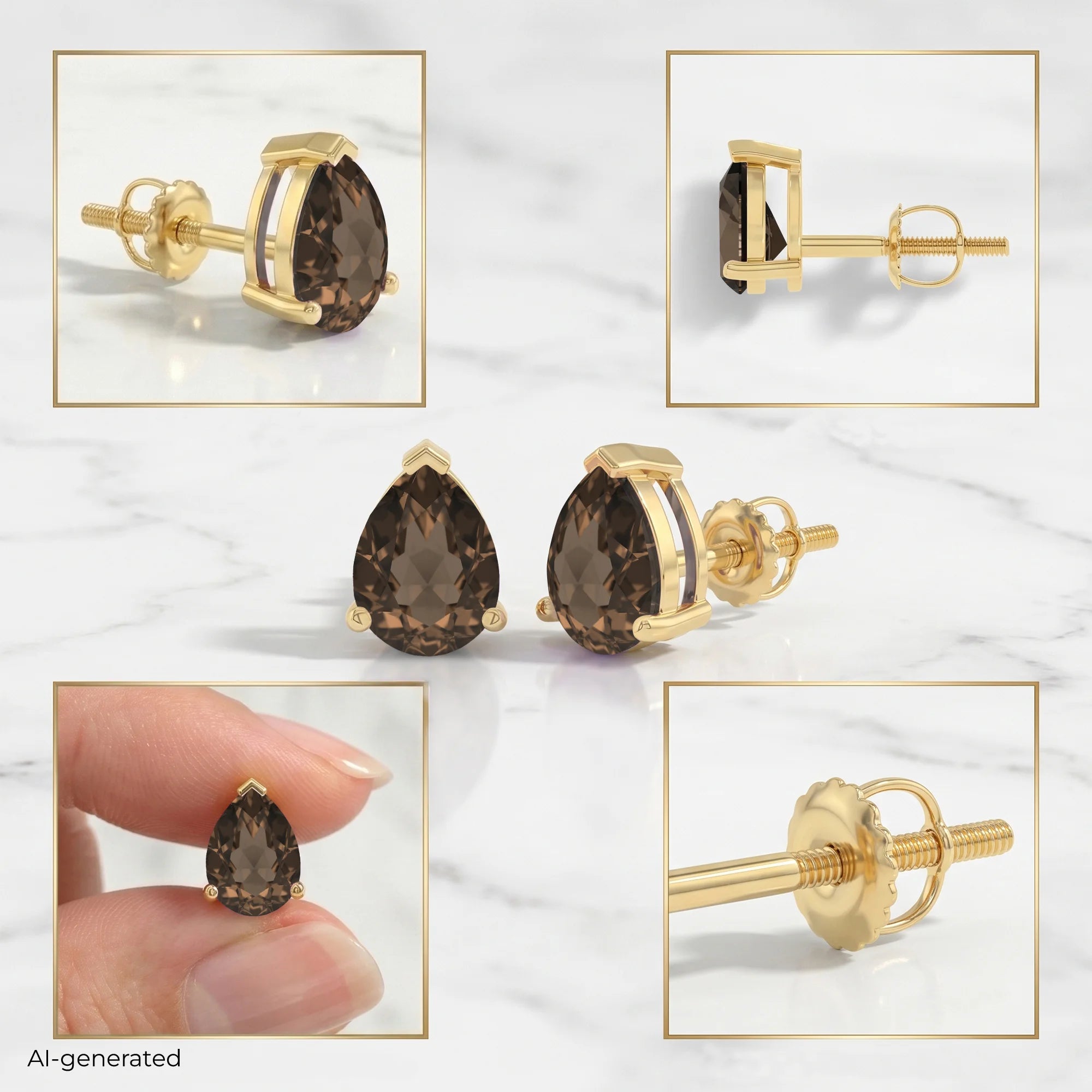 14K Yellow Gold