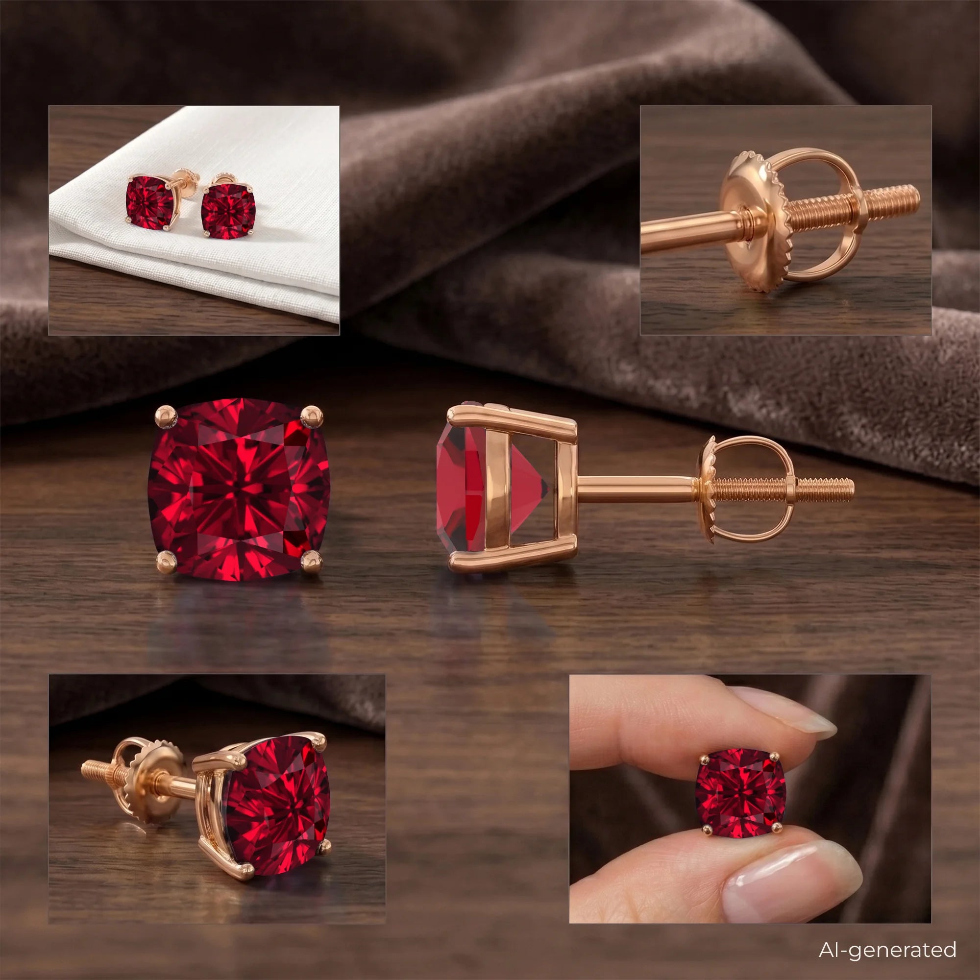 14K Rose Gold