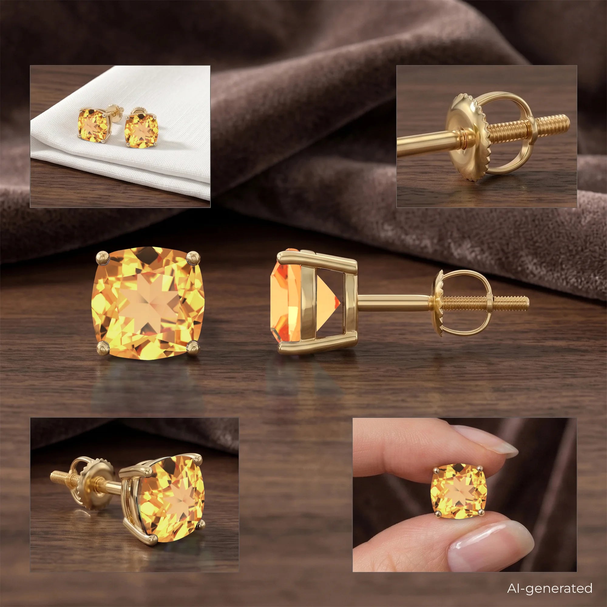 14K Yellow Gold