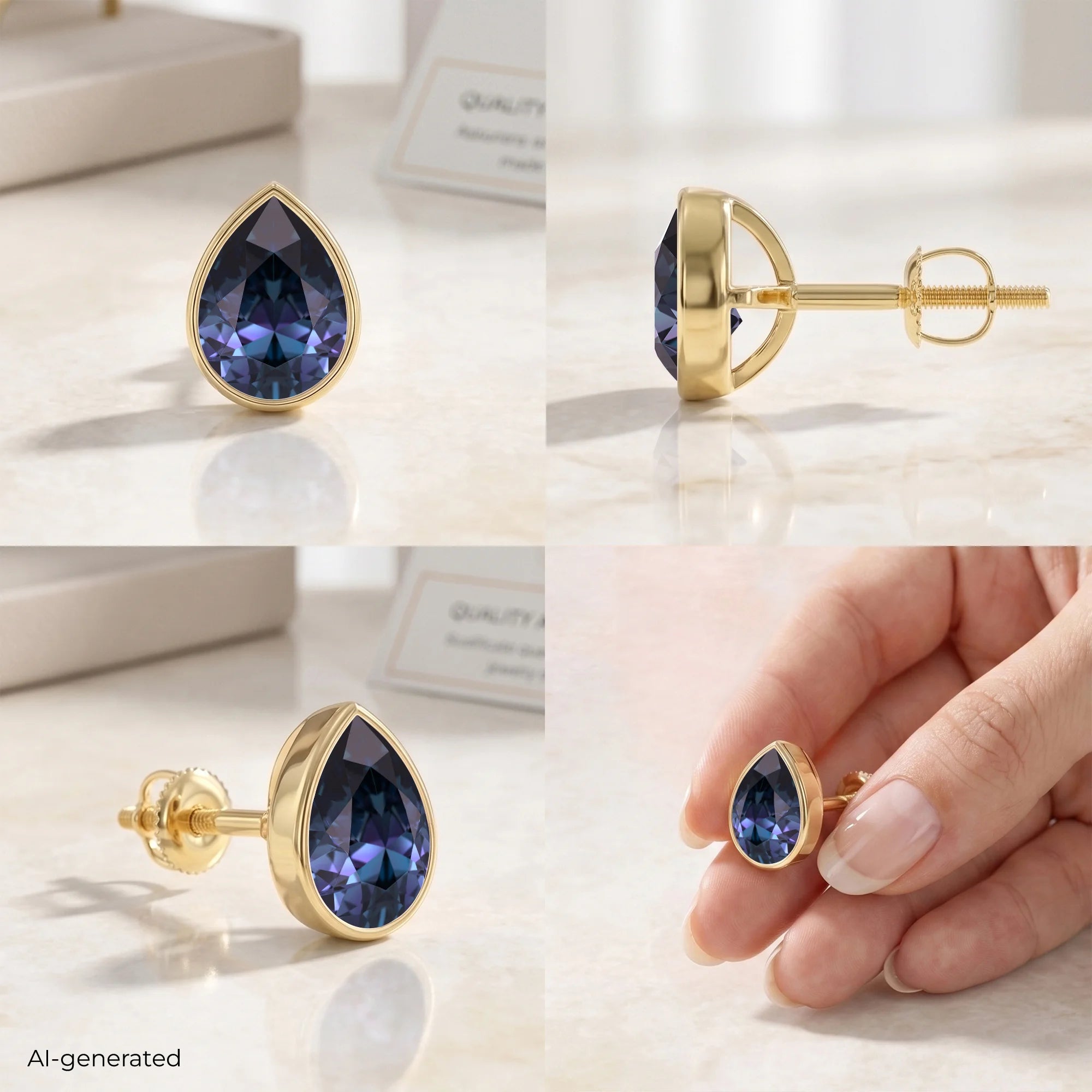 14K Yellow Gold