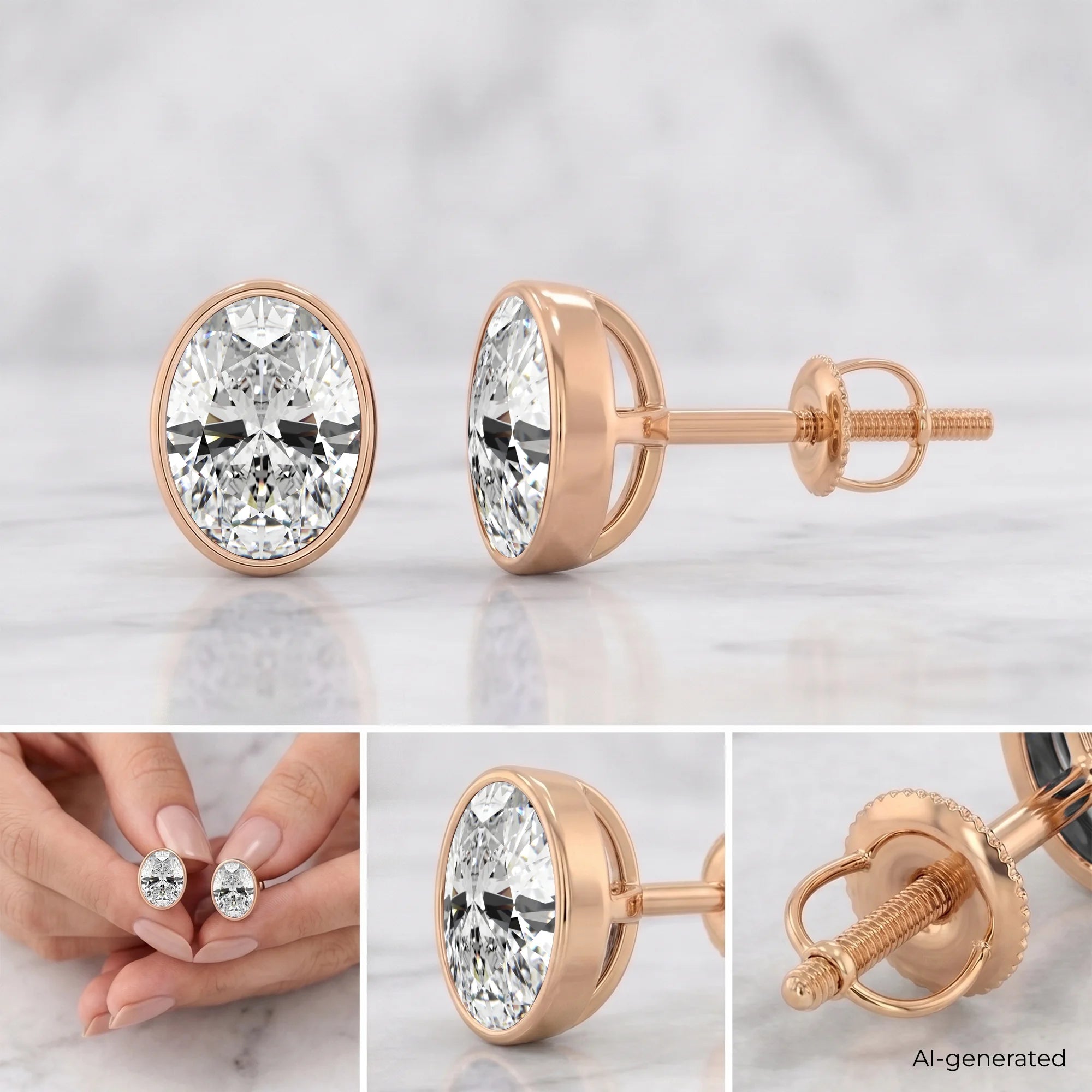 14K Rose Gold