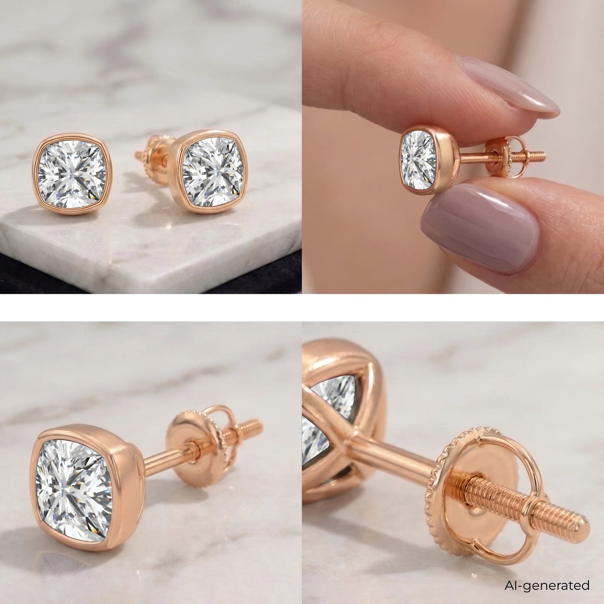 14K Rose Gold