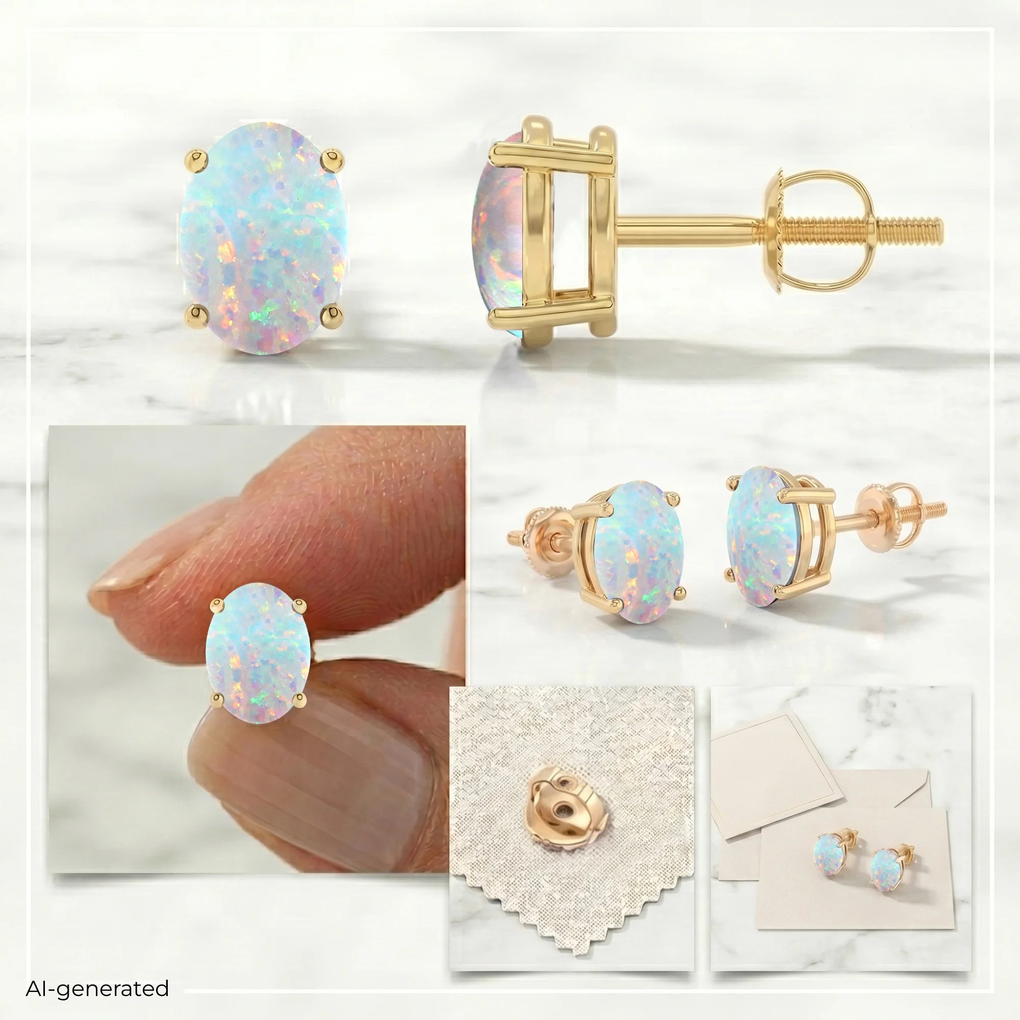 14K Yellow Gold