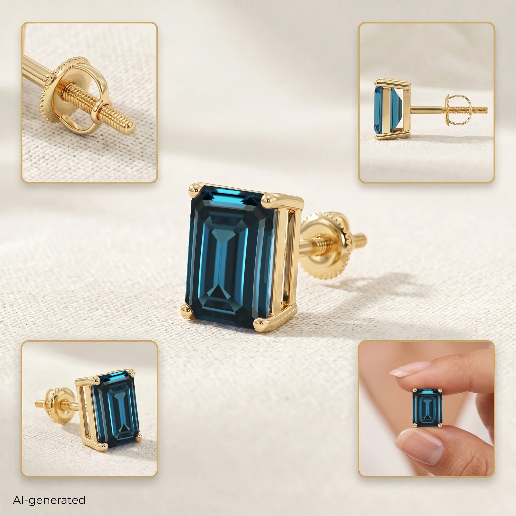 14K Yellow Gold