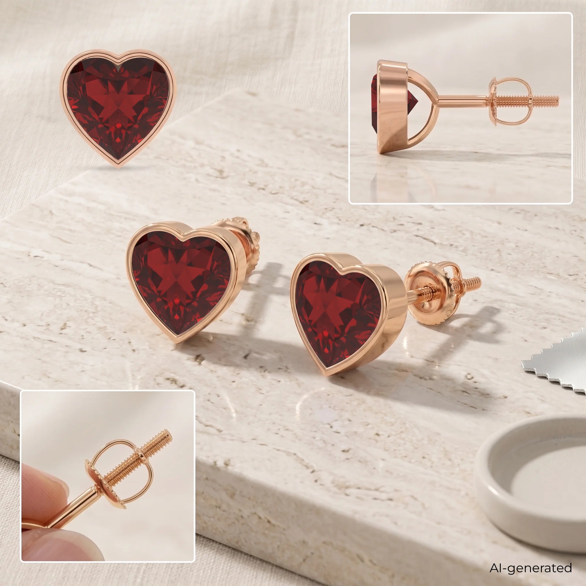 14K Rose Gold