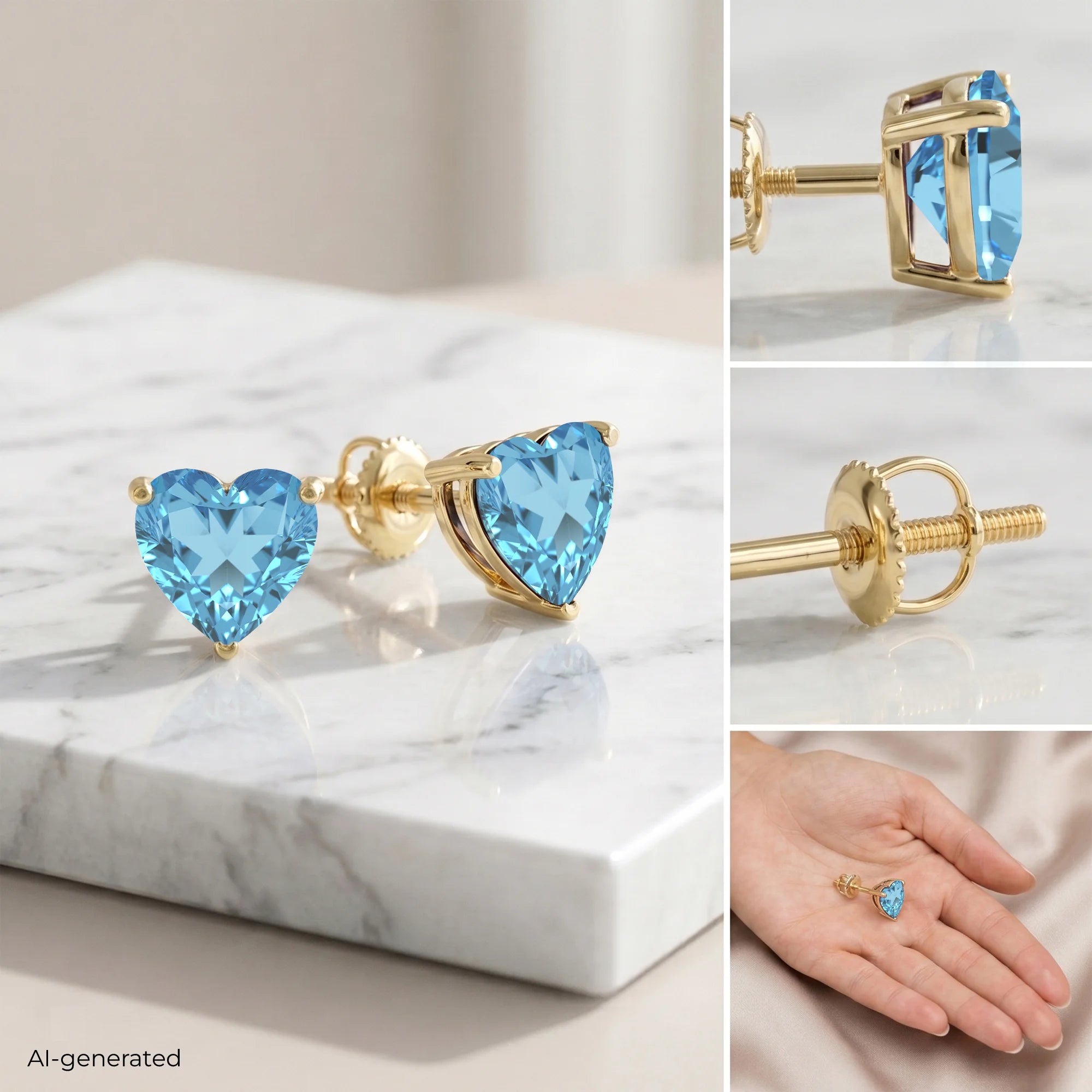 14K Yellow Gold
