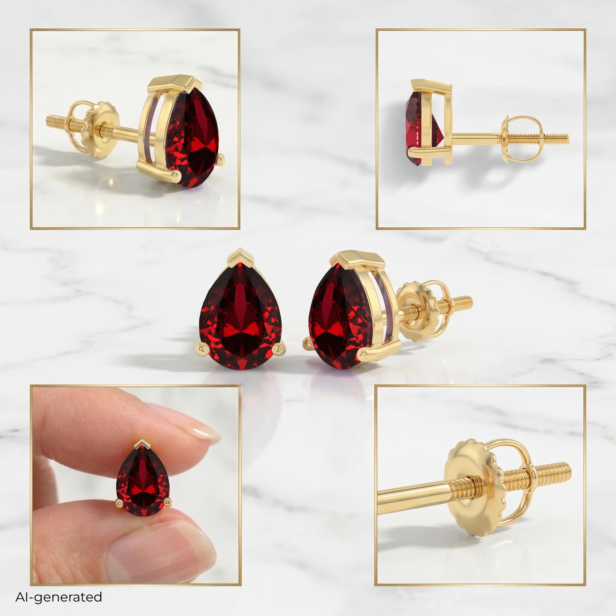 14K Yellow Gold