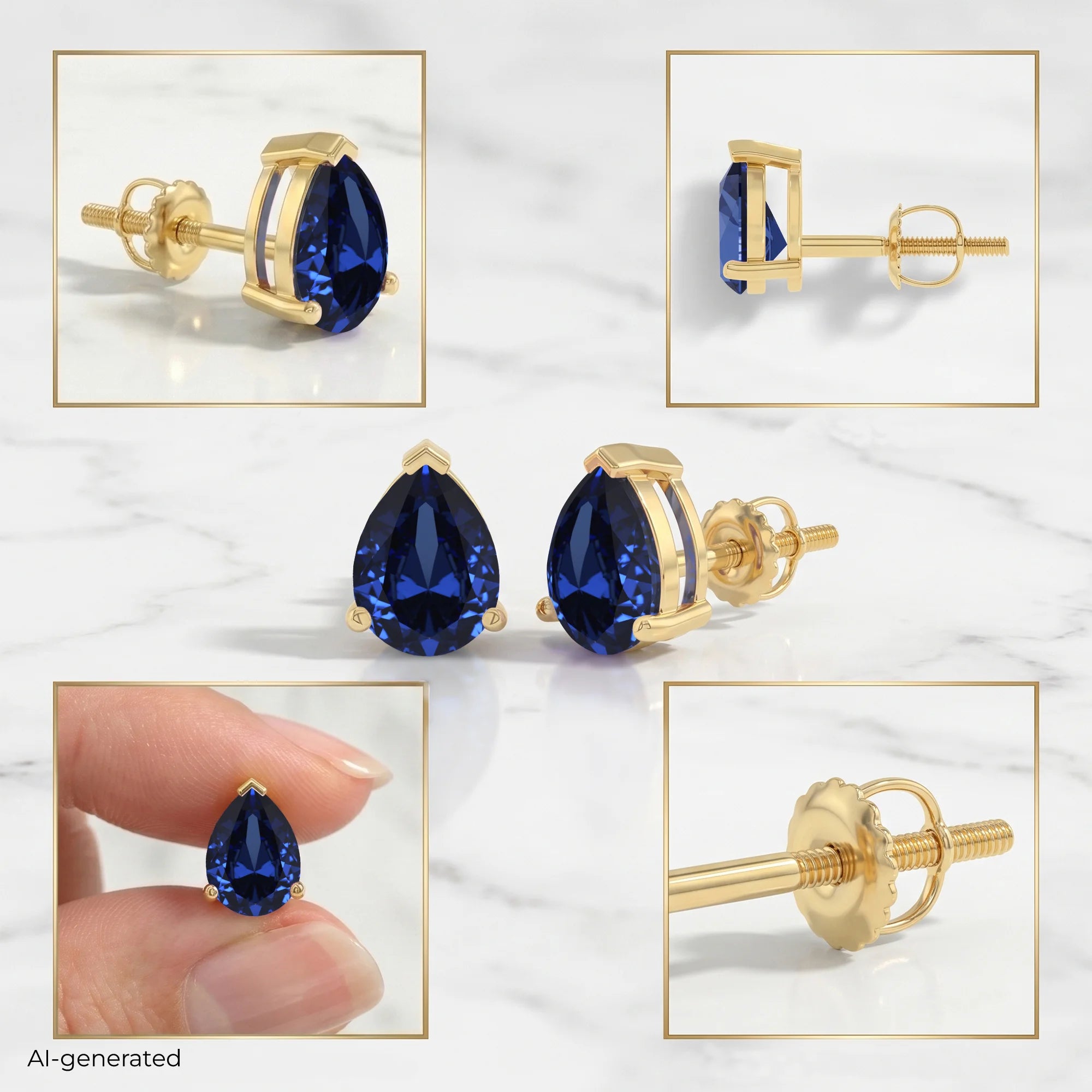 14K Yellow Gold