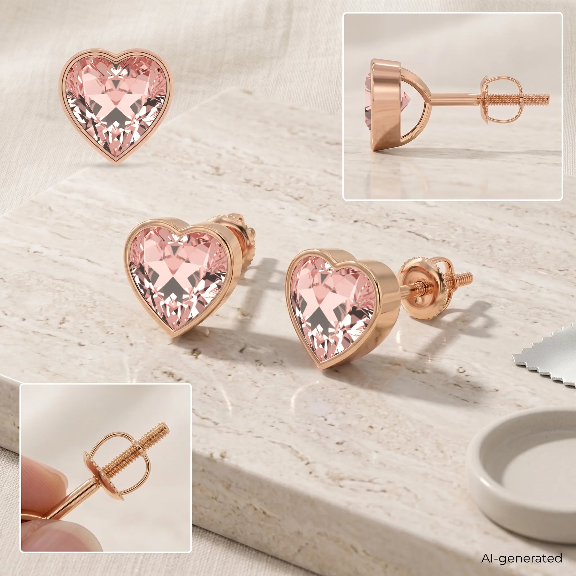 14K Rose Gold