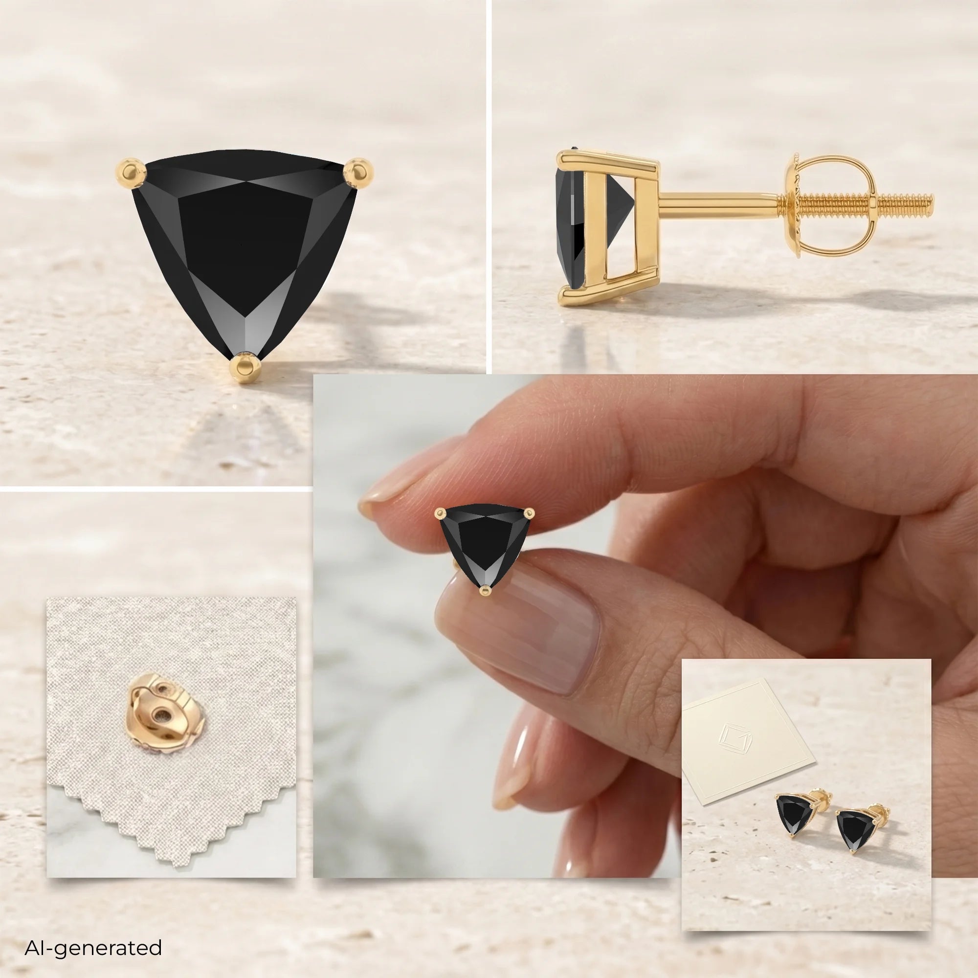 14K Yellow Gold